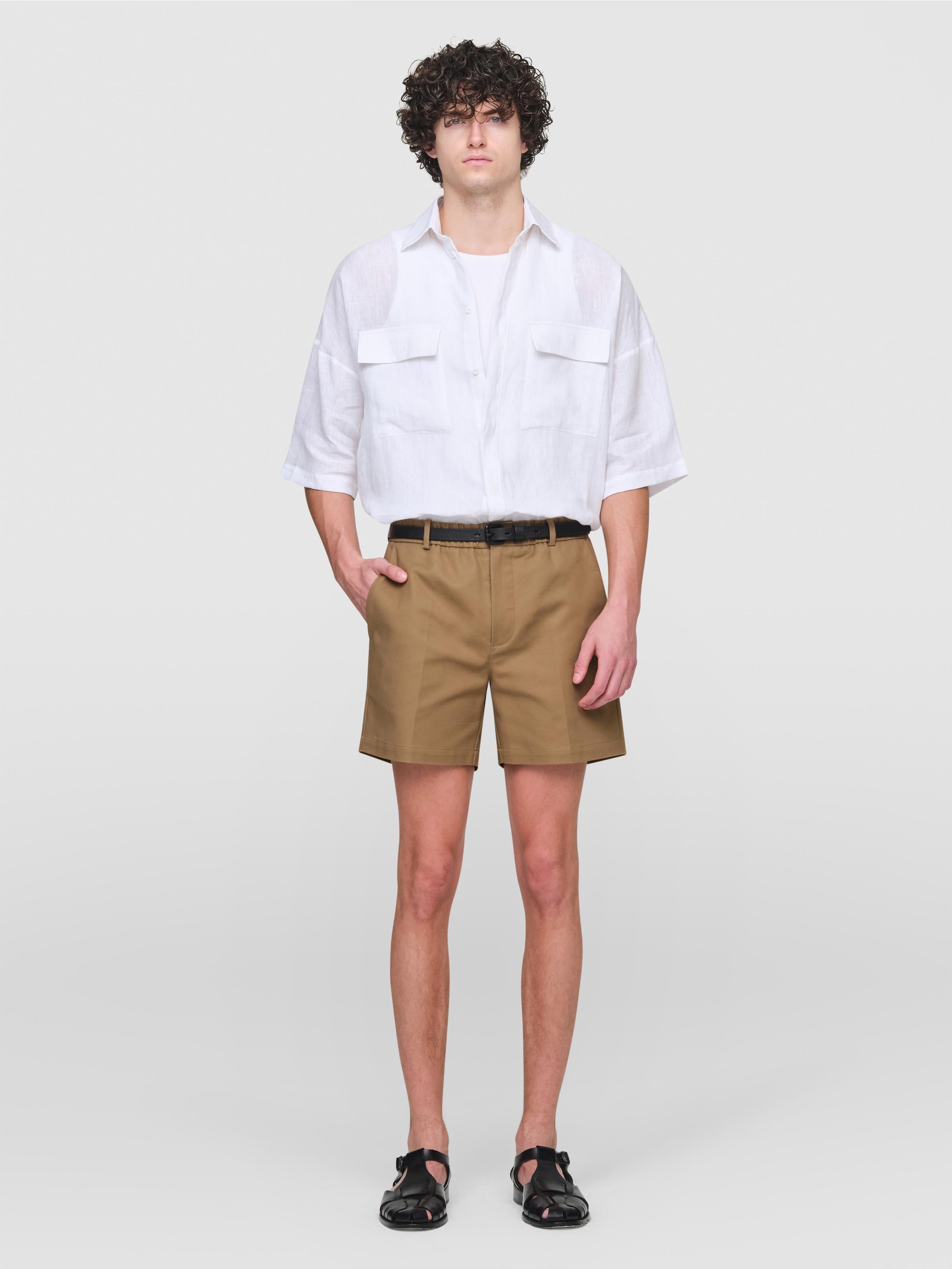 Bonded Cotton Cilian Shorts