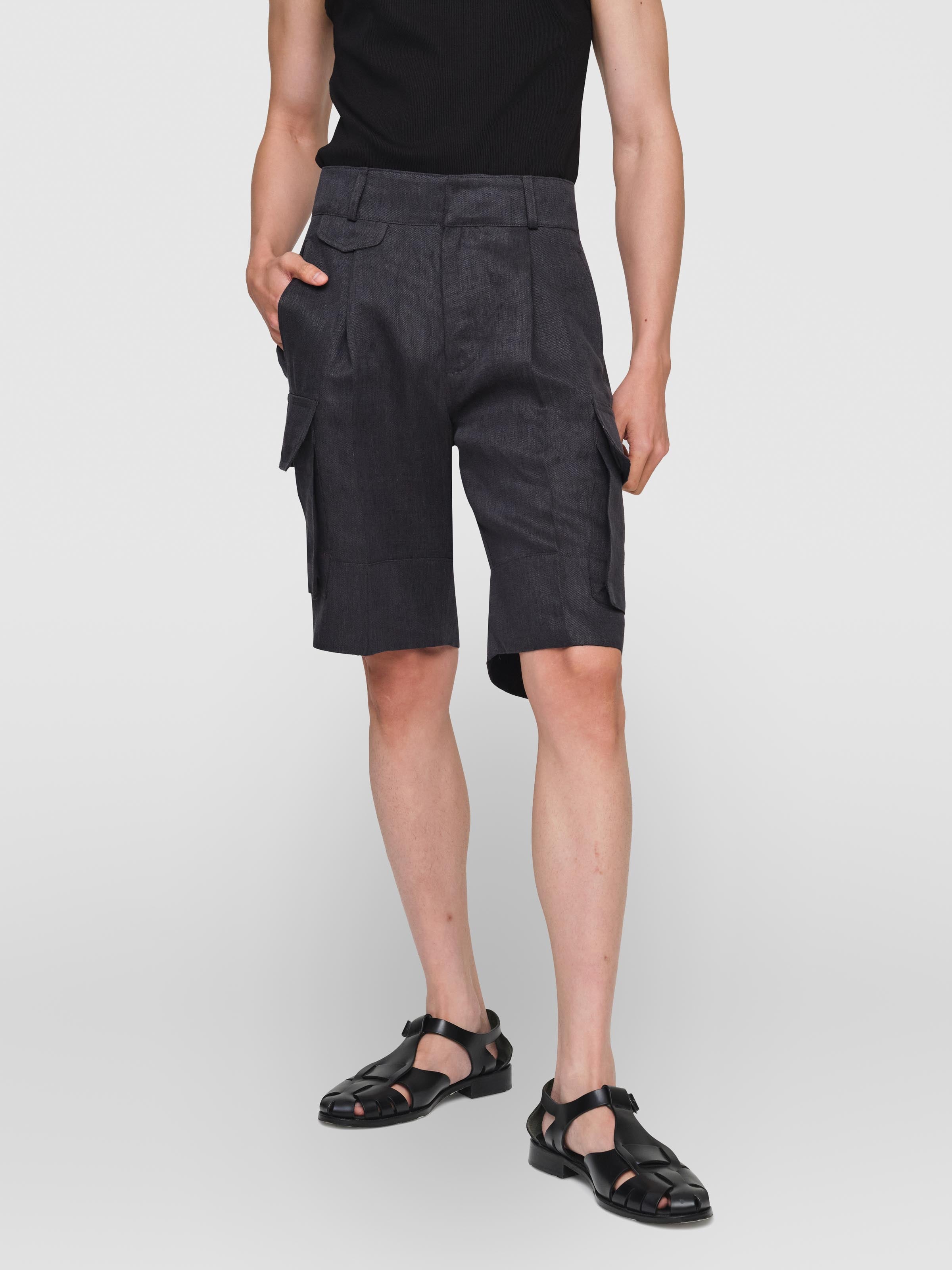 Organic Linen Dries Shorts 2 Organic Linen Dries Shorts