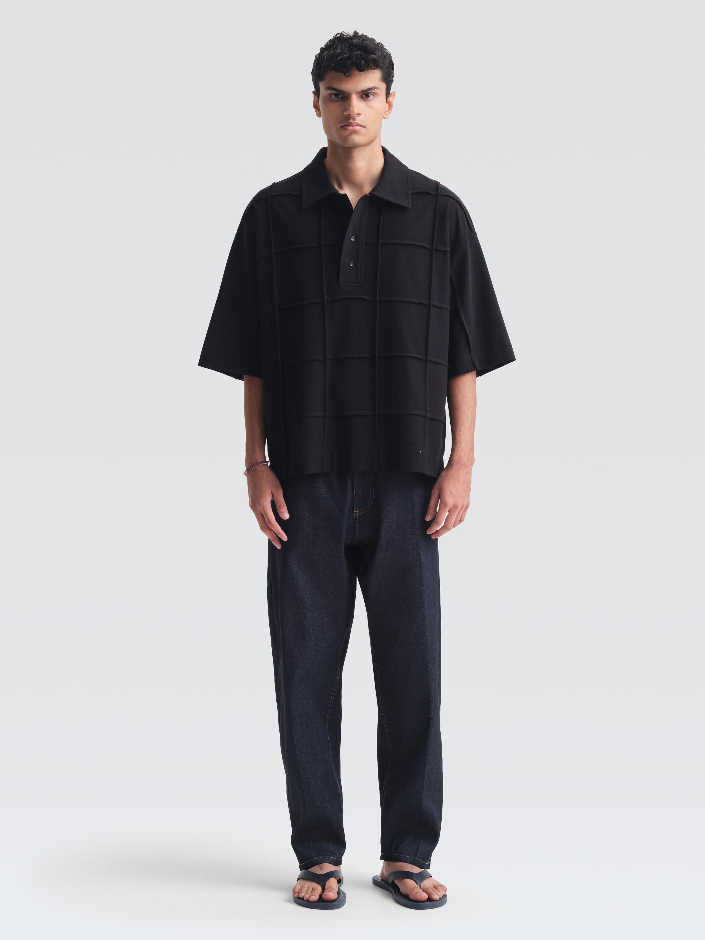 Cotton Pique Charles Top 1 Cotton Pique Charles Top