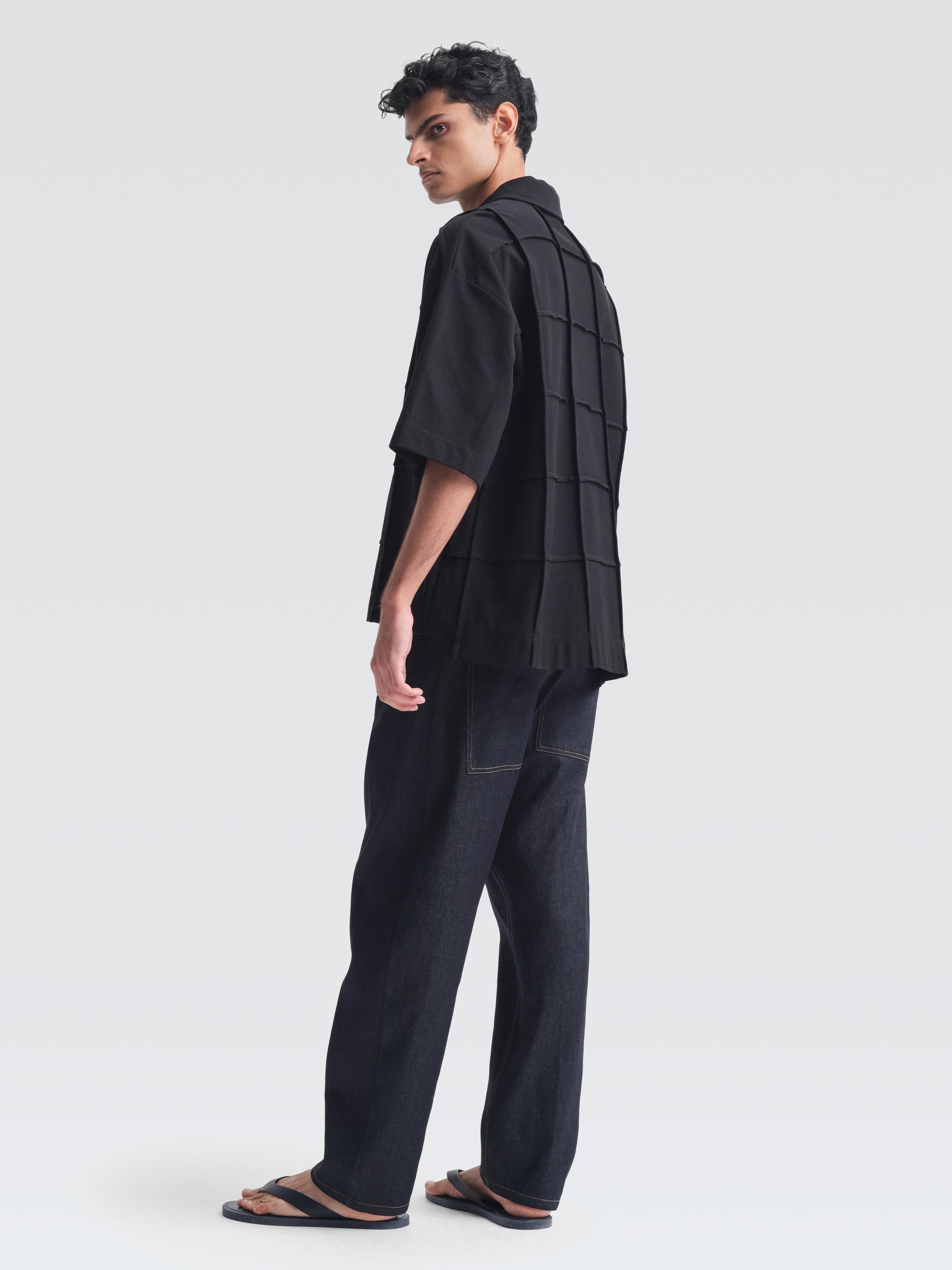 Cotton Pique Charles Top 3 Cotton Pique Charles Top