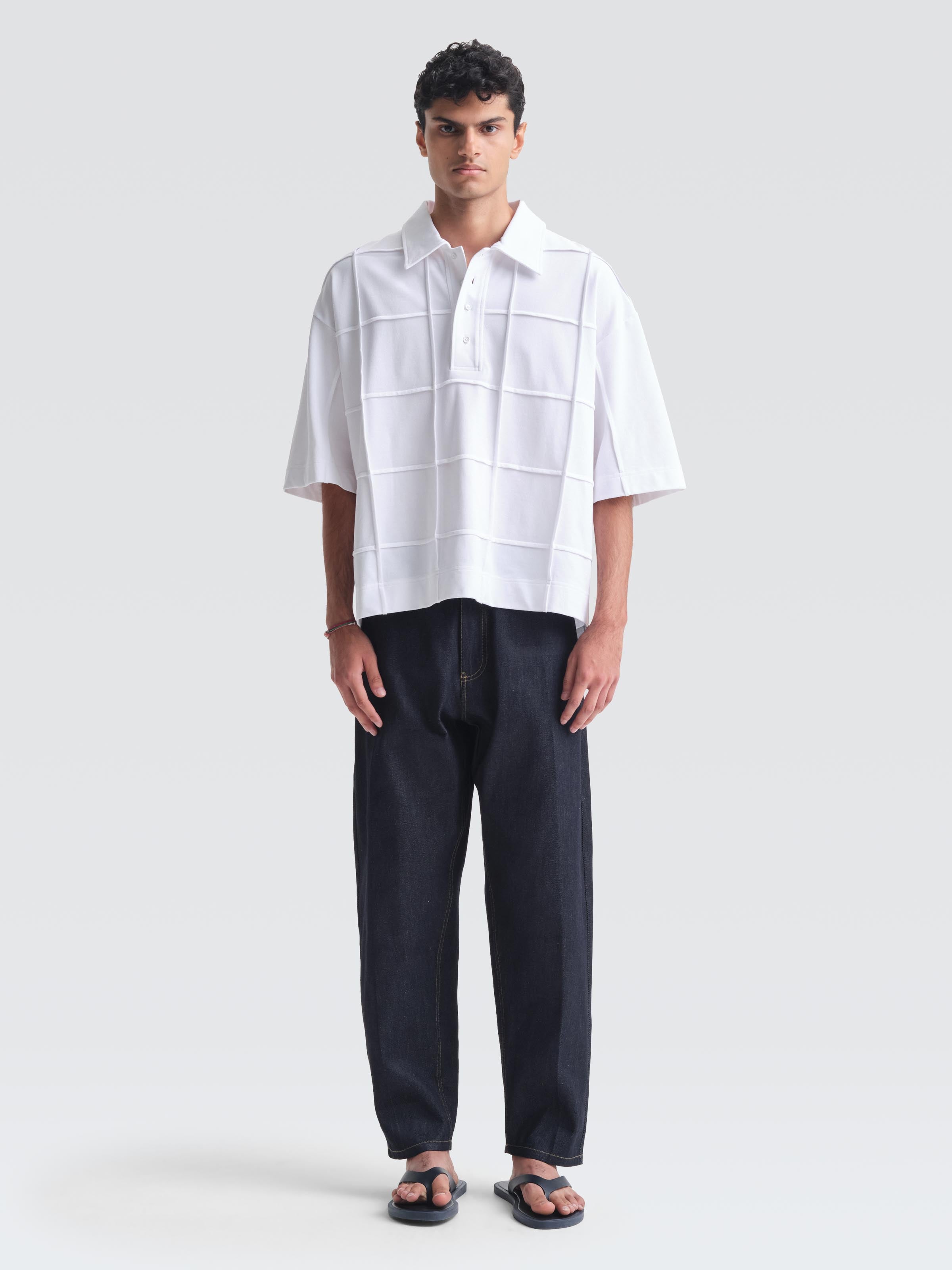 Cotton Pique Charles Top
