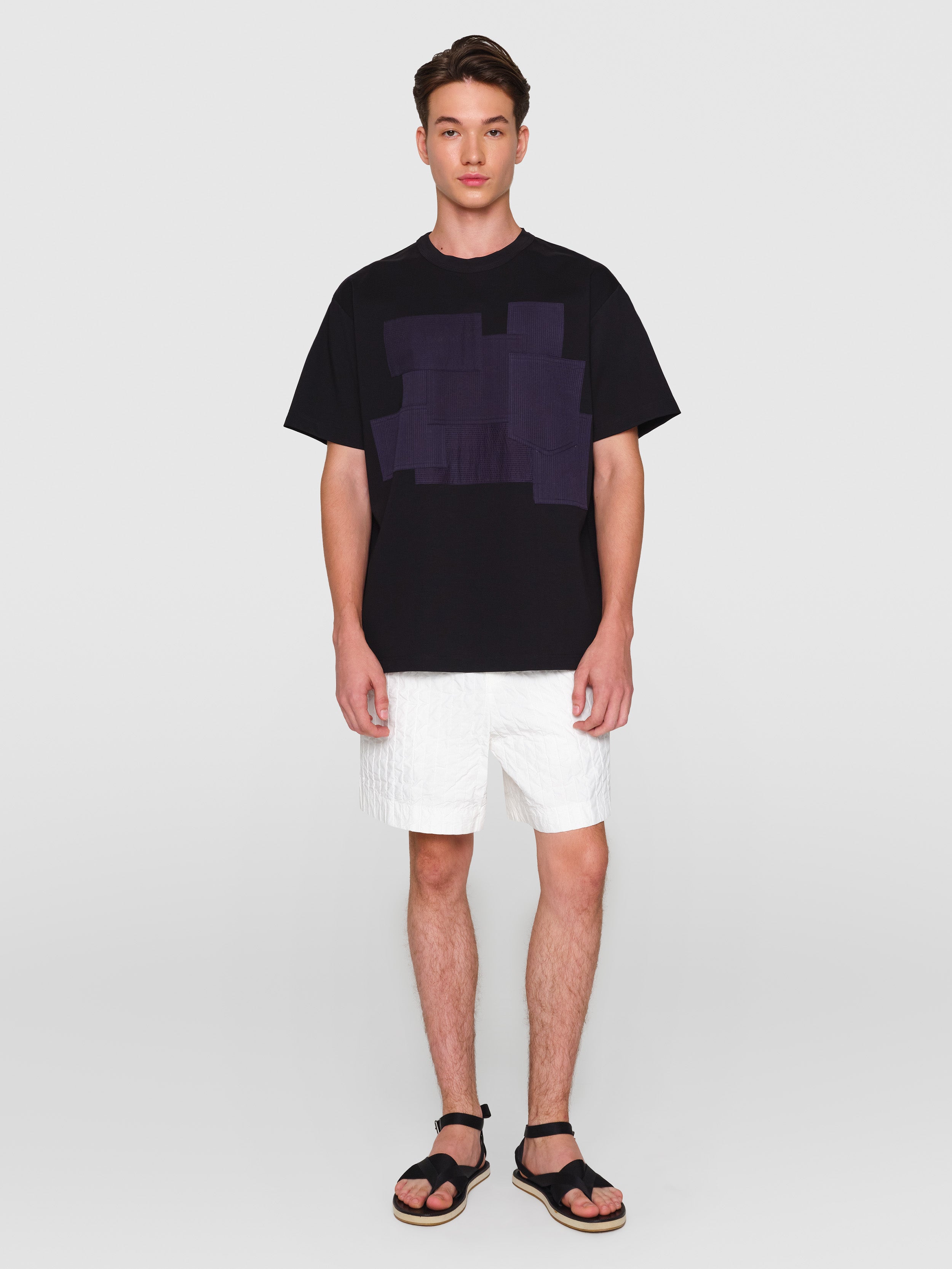 Cotton Jersey Drake Top