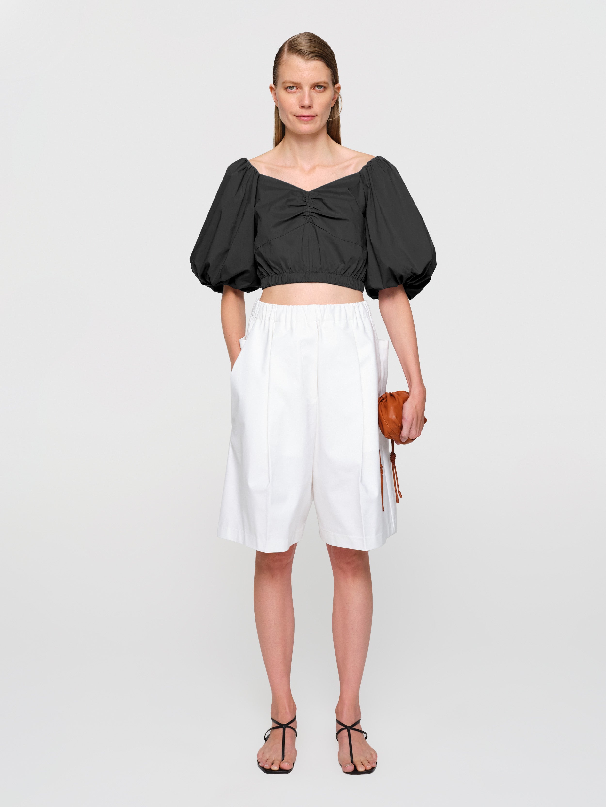 Organic Cotton Poplin Andria Top