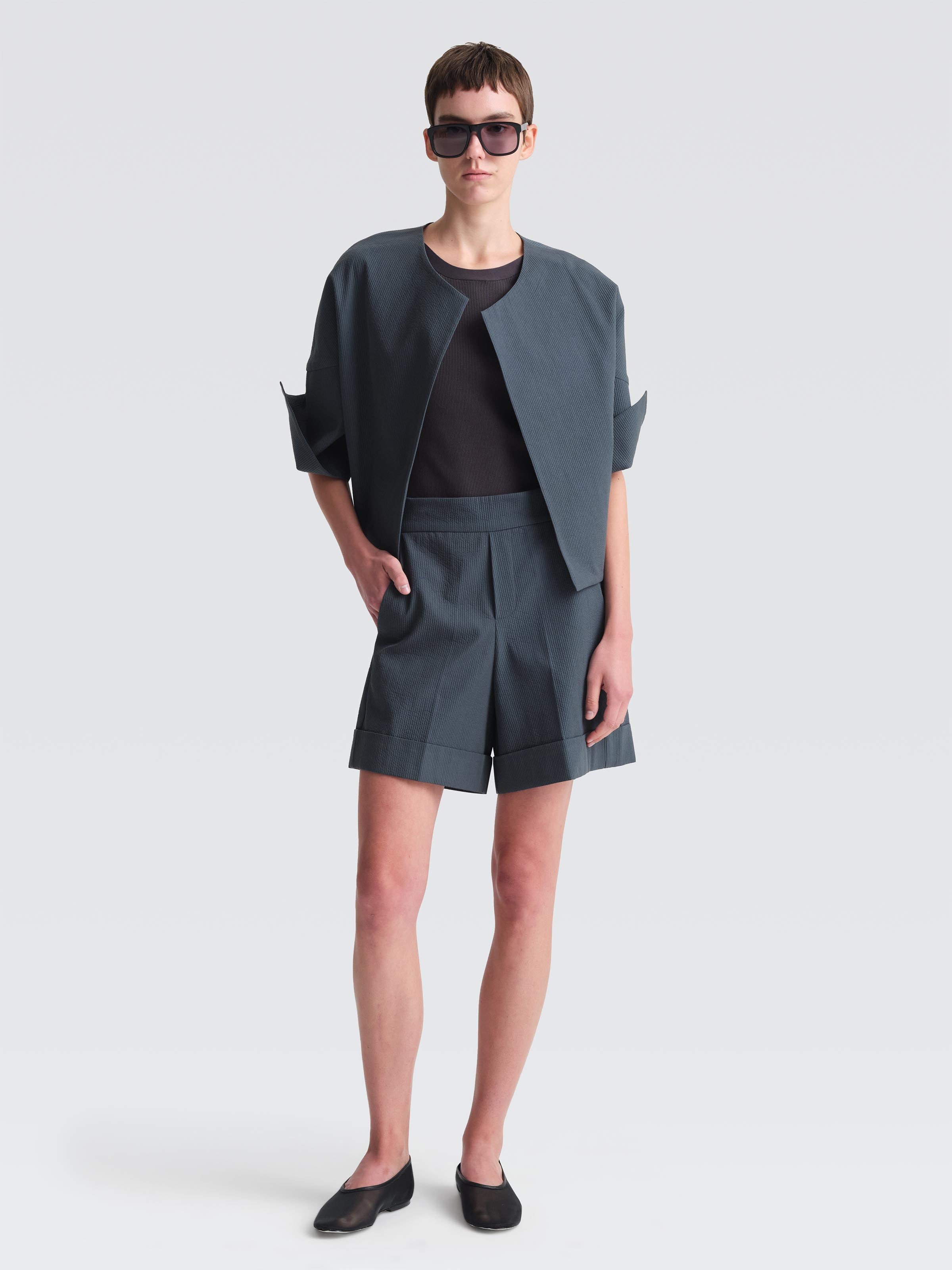 Corrugated Cotton Poppy Jacket 1 Corrugated Cotton Poppy Jacket
