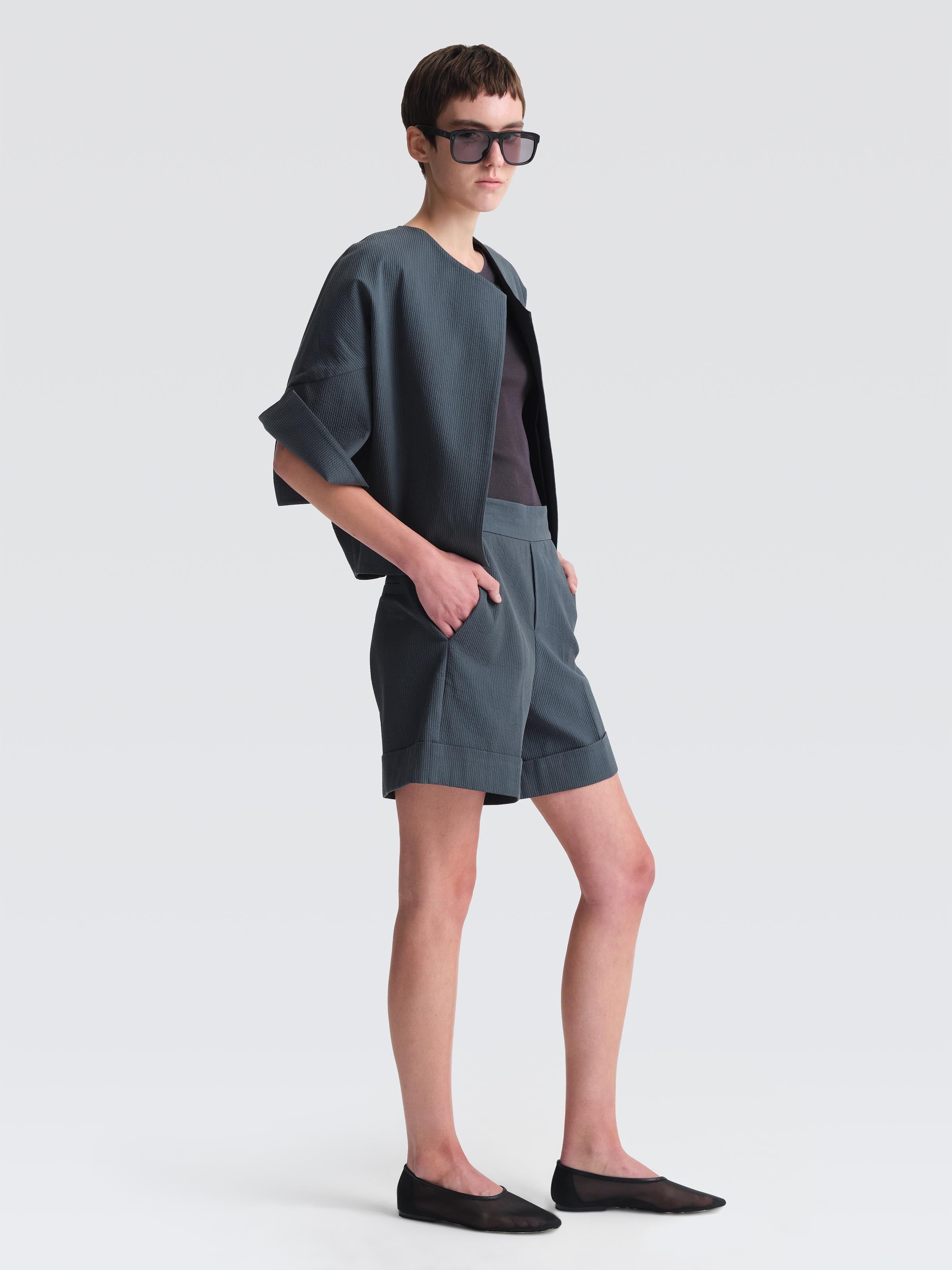 Corrugated Cotton Poppy Jacket 2 Corrugated Cotton Poppy Jacket
