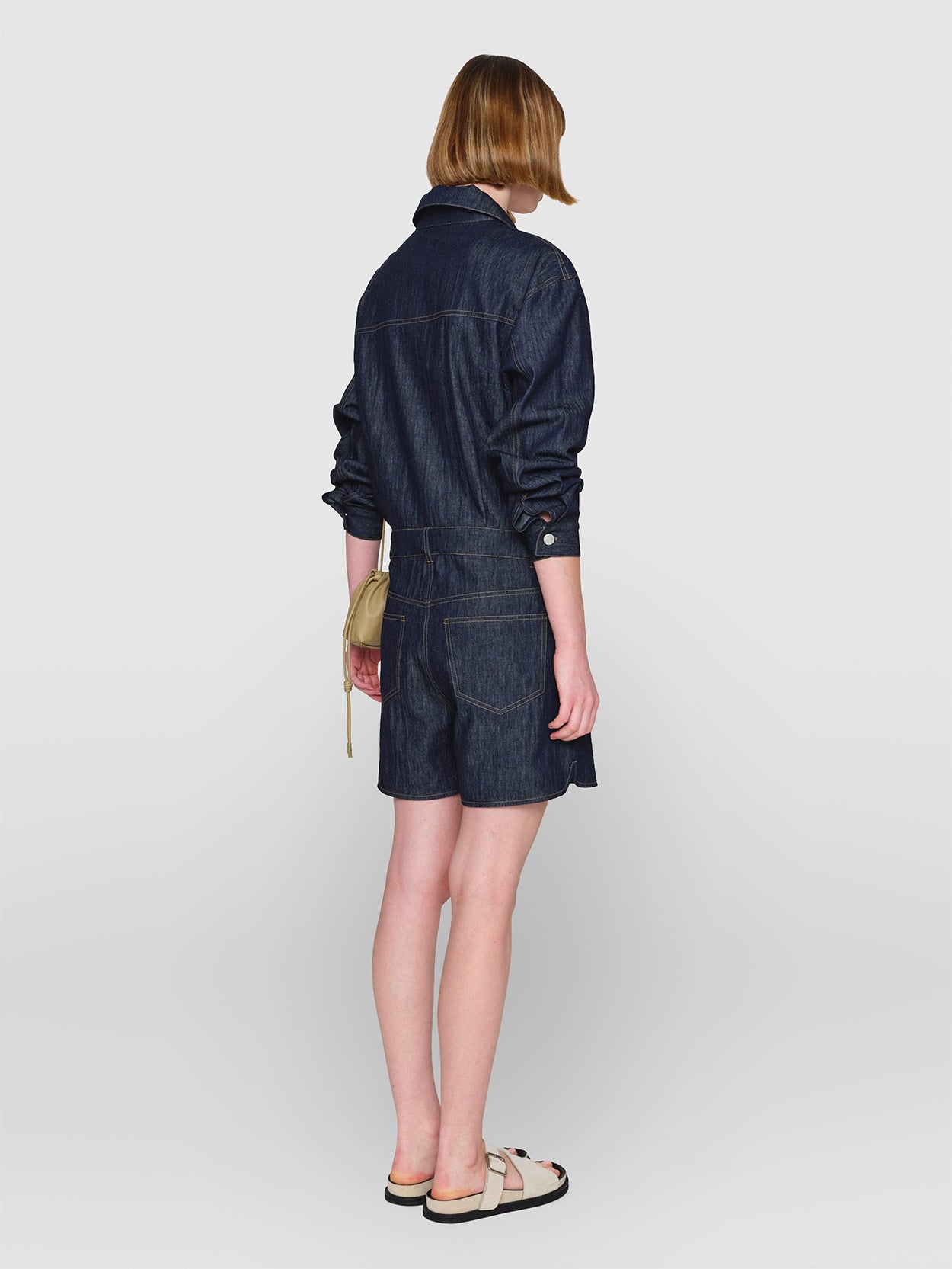 Linen Denim Birro Jumpsuit 4 Linen Denim Birro Jumpsuit