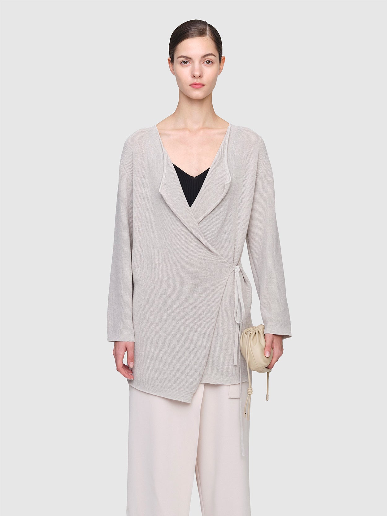 Uehara Knitted Wrap Cardigan 2 Uehara Knitted Wrap Cardigan