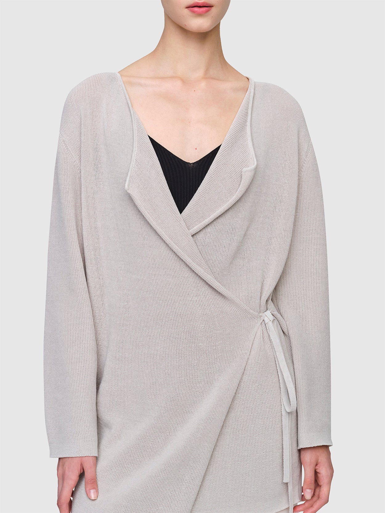 Uehara Knitted Wrap Cardigan 6 Uehara Knitted Wrap Cardigan