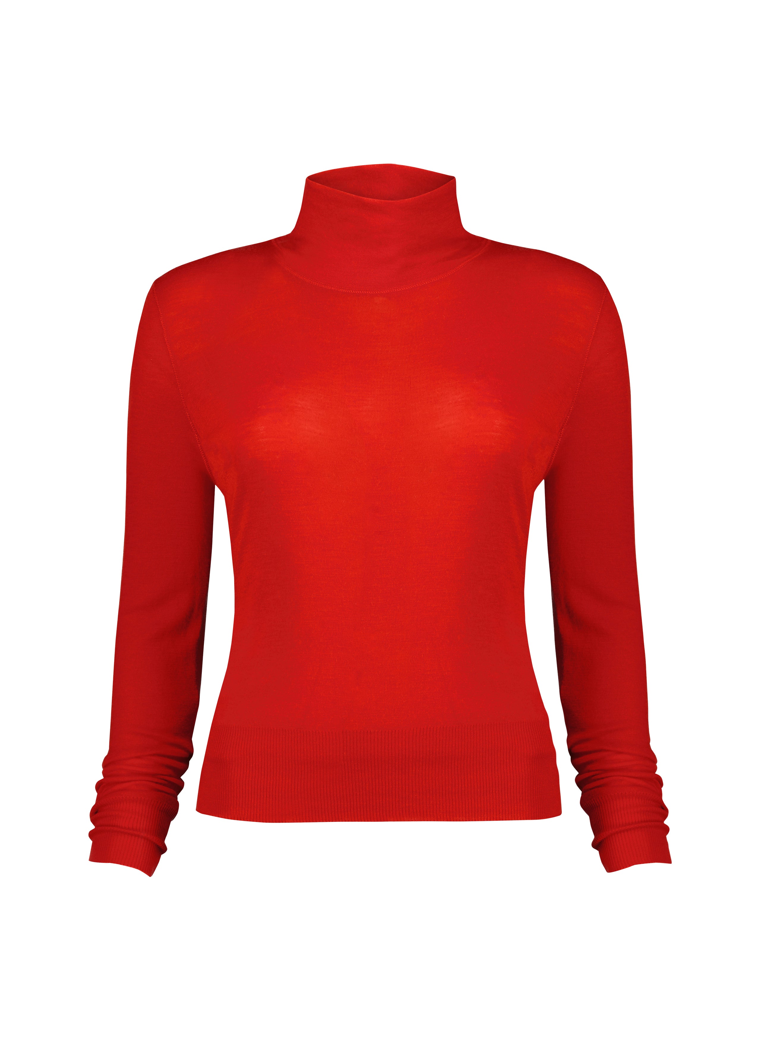 Augustina Semi Sheer Wool Blend Top 5 Augustina Semi Sheer Wool Blend Top