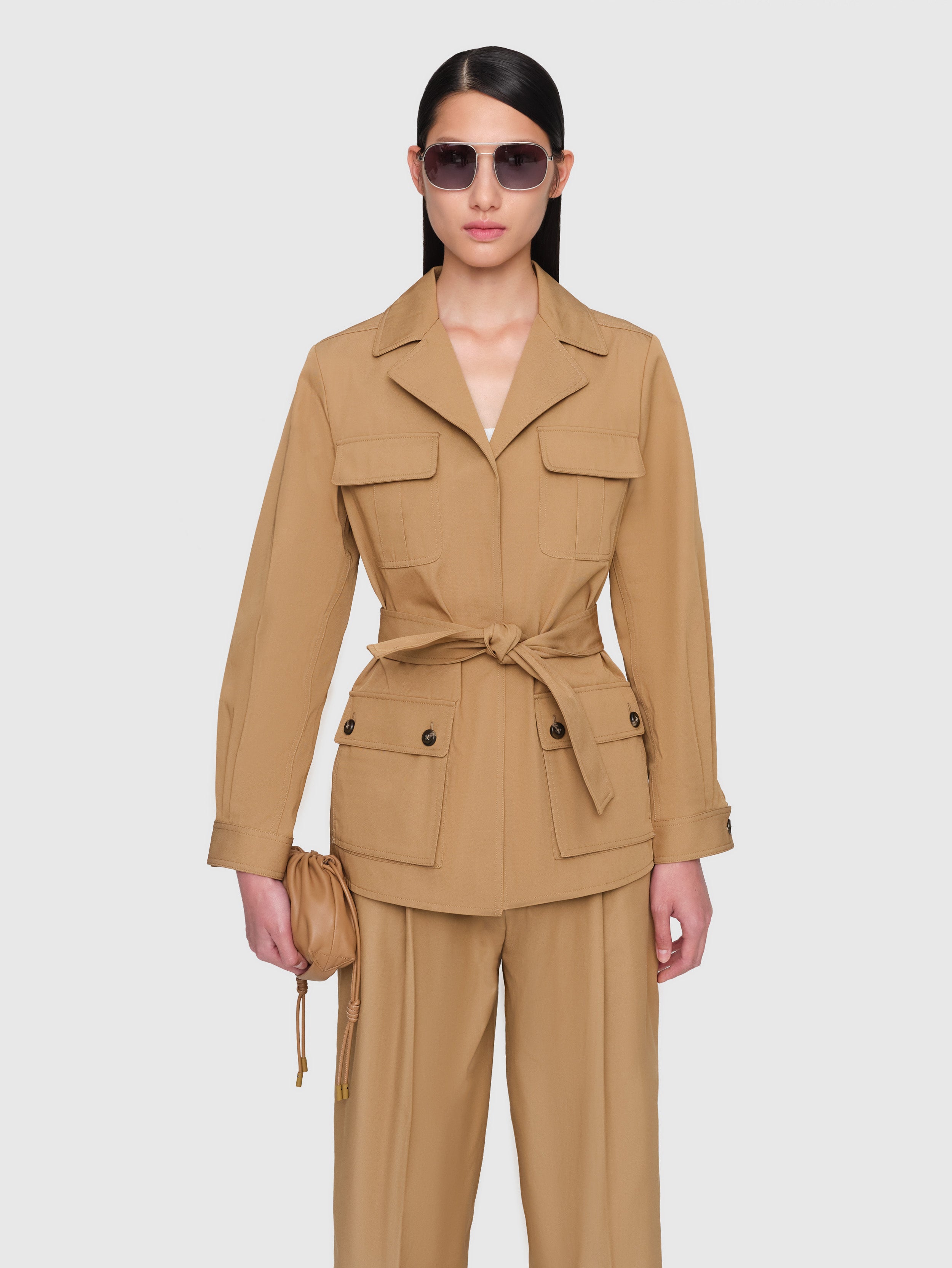 Cotton Twill Saharienne Jacket 2 Cotton Twill Saharienne Jacket