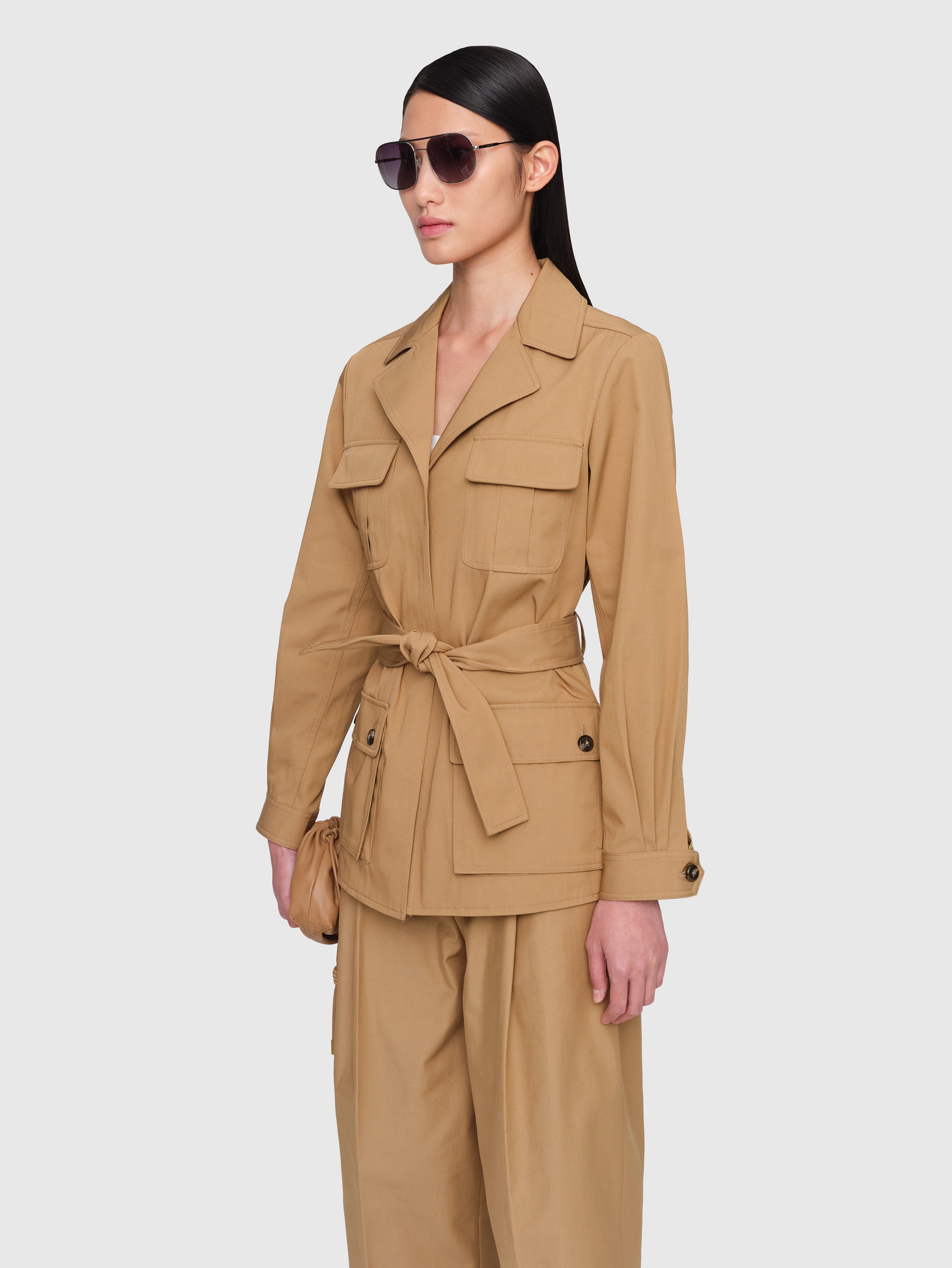 Cotton Twill Saharienne Jacket 4 Cotton Twill Saharienne Jacket