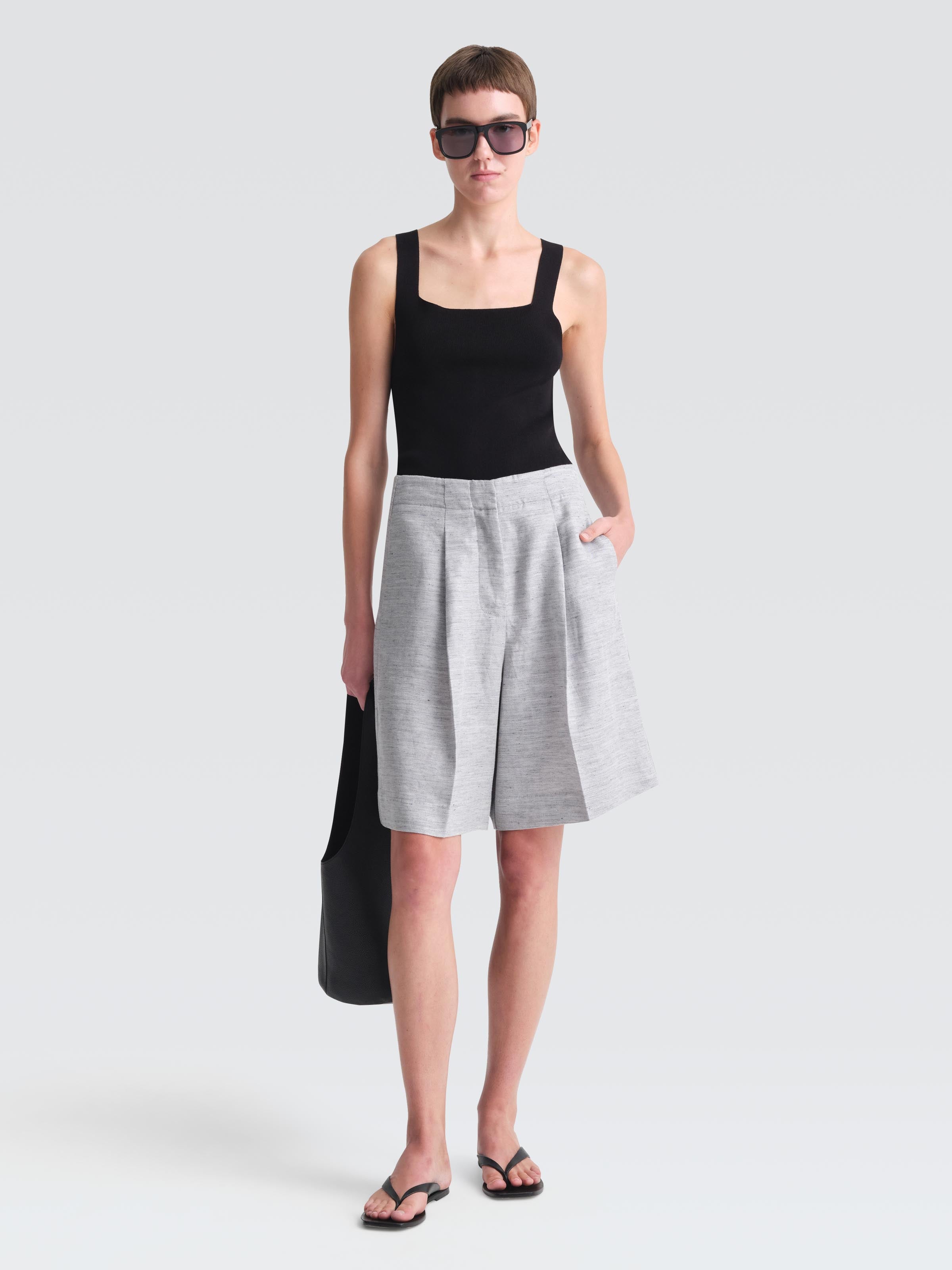 Organic Linen Henson Shorts 1 Organic Linen Henson Shorts