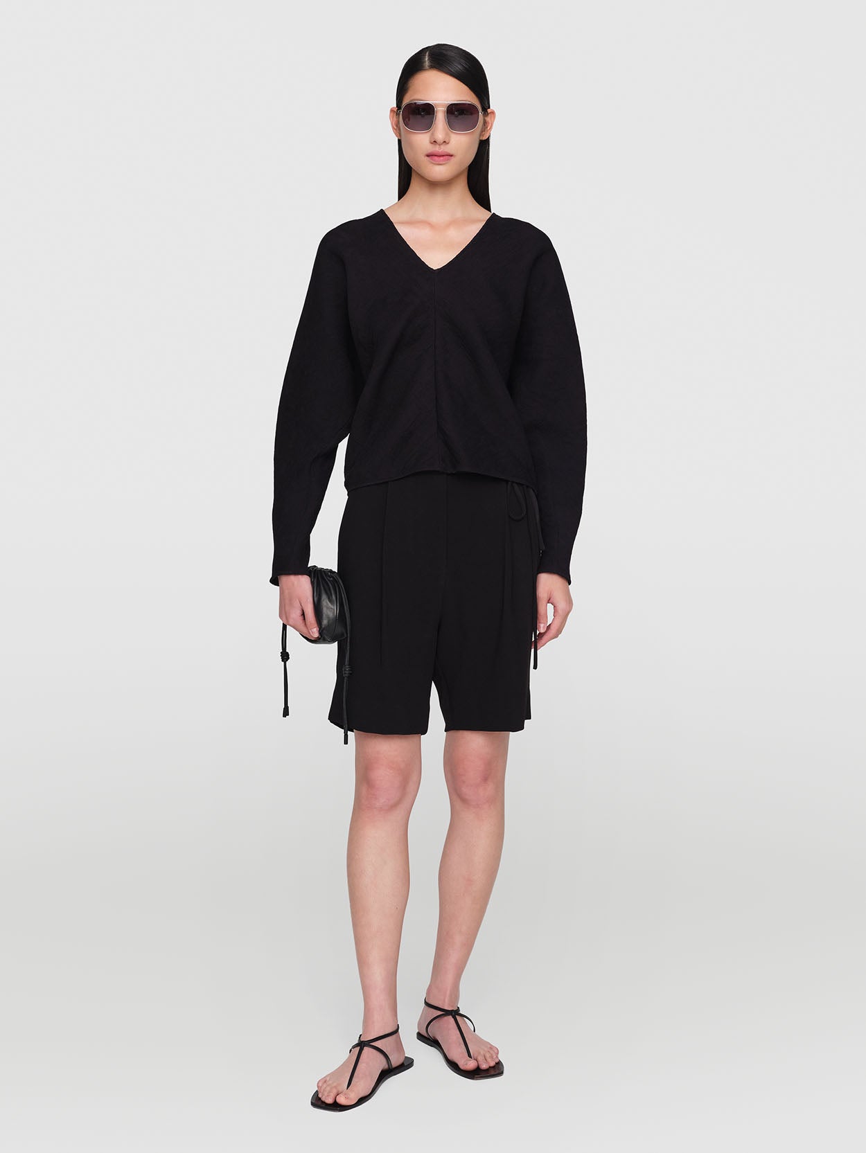 Crepe Plisse Nerri Top
