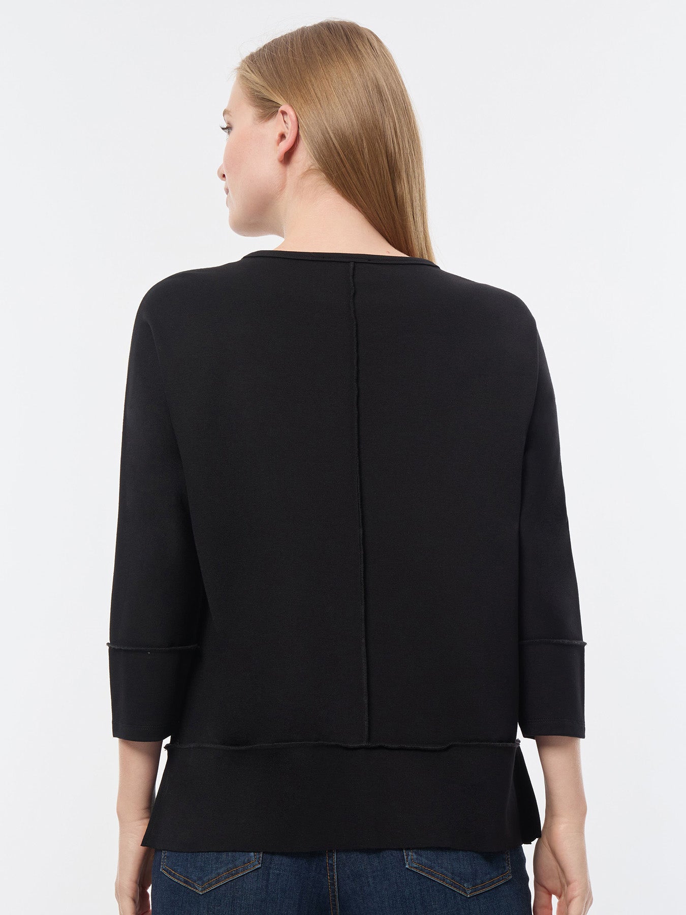 Petite Seam Detail Tunic, Serenity Knit 5 Seam Detail Dolman Tunic