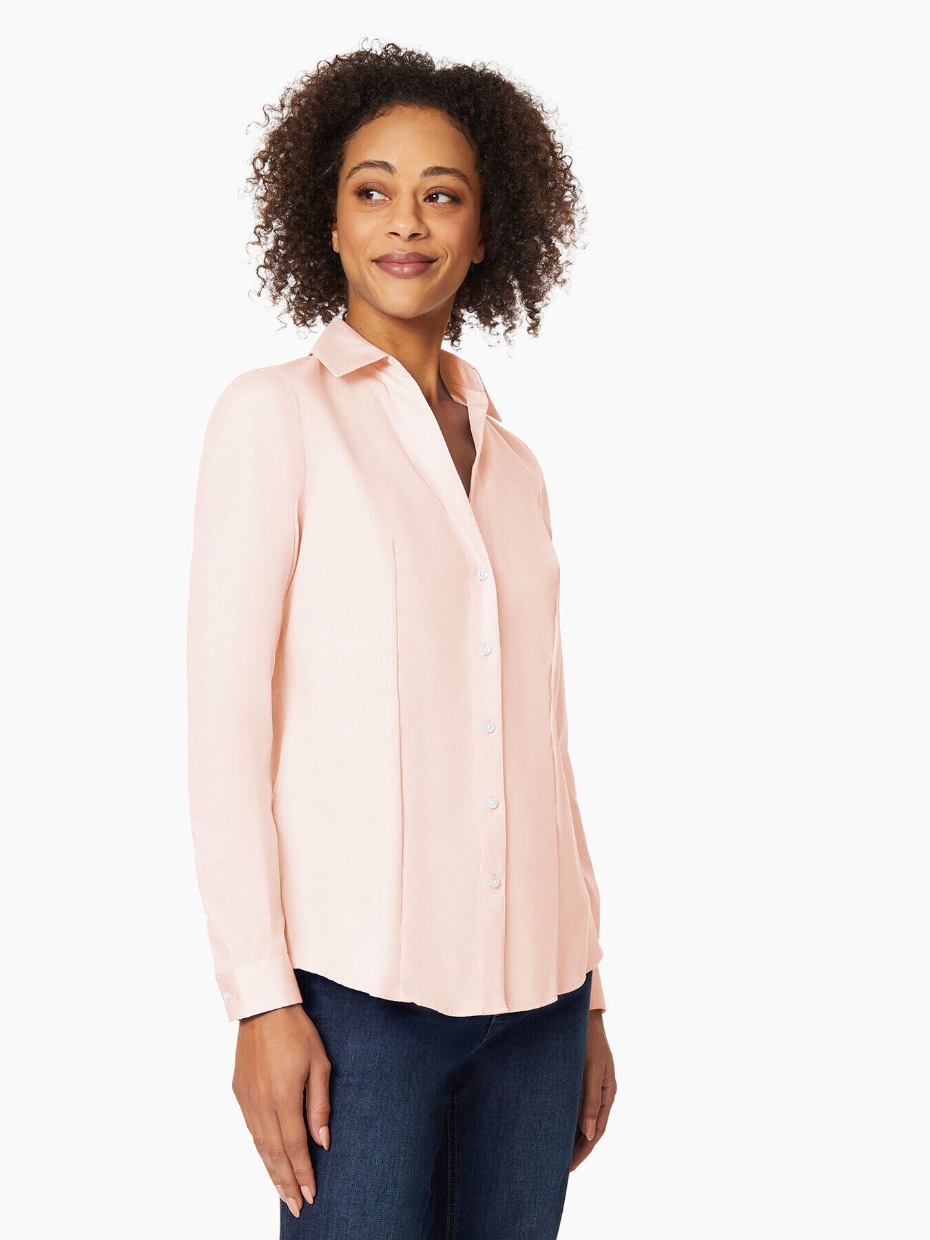 Easy-Care Button-Up Shirt 2 Easy-Care Button-Up Shirt