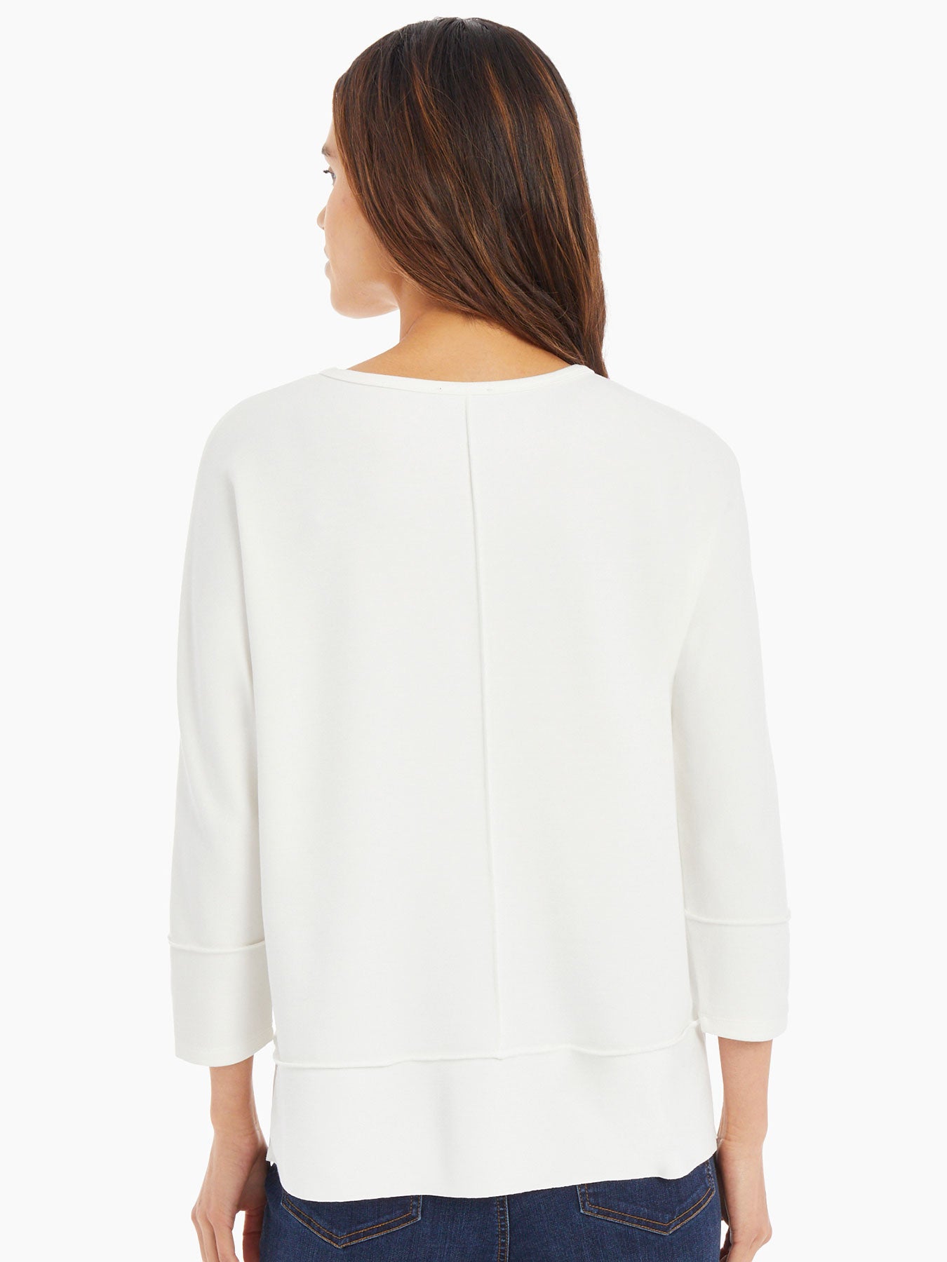 Plus Size Seam Detail Dolman Tunic 5 Plus Size Seam Detail Dolman Tunic