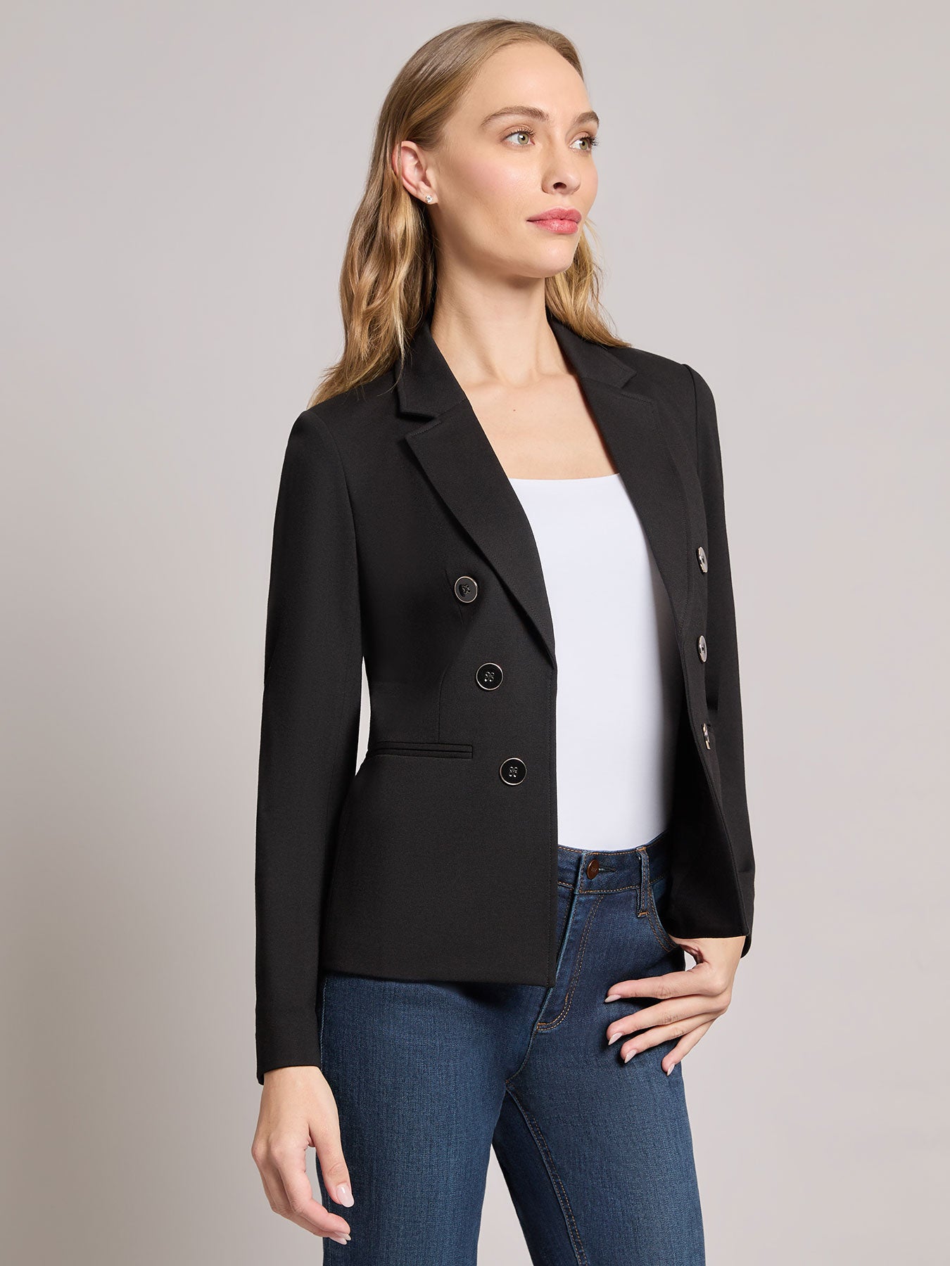 Faux Double Breasted Jacket 2 Faux Double Breasted Jacket