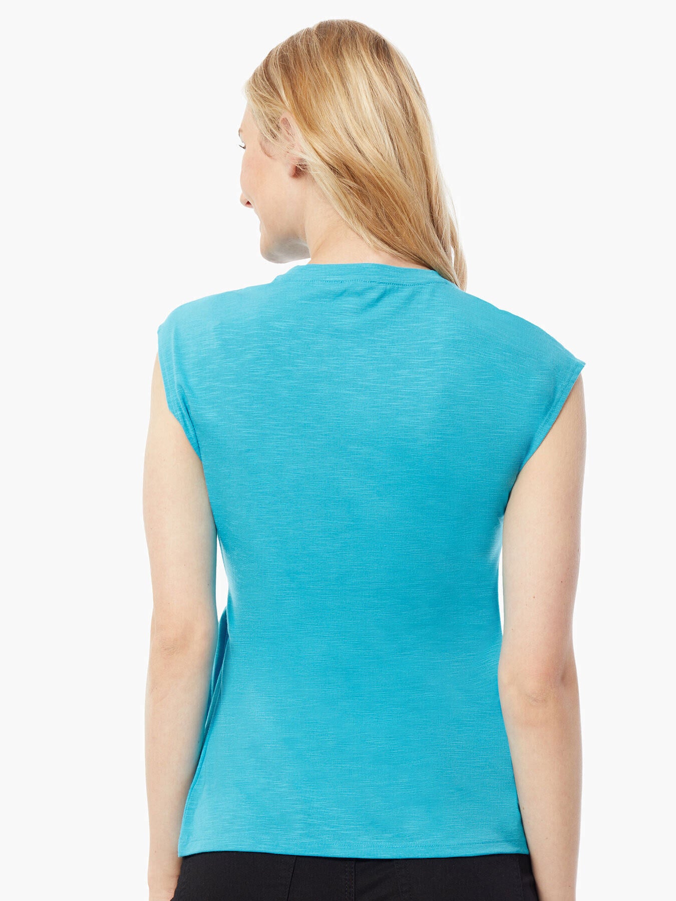 Sleeveless Side Tie Slub Knit Top 3 Sleeveless Side Tie Slub Knit Top