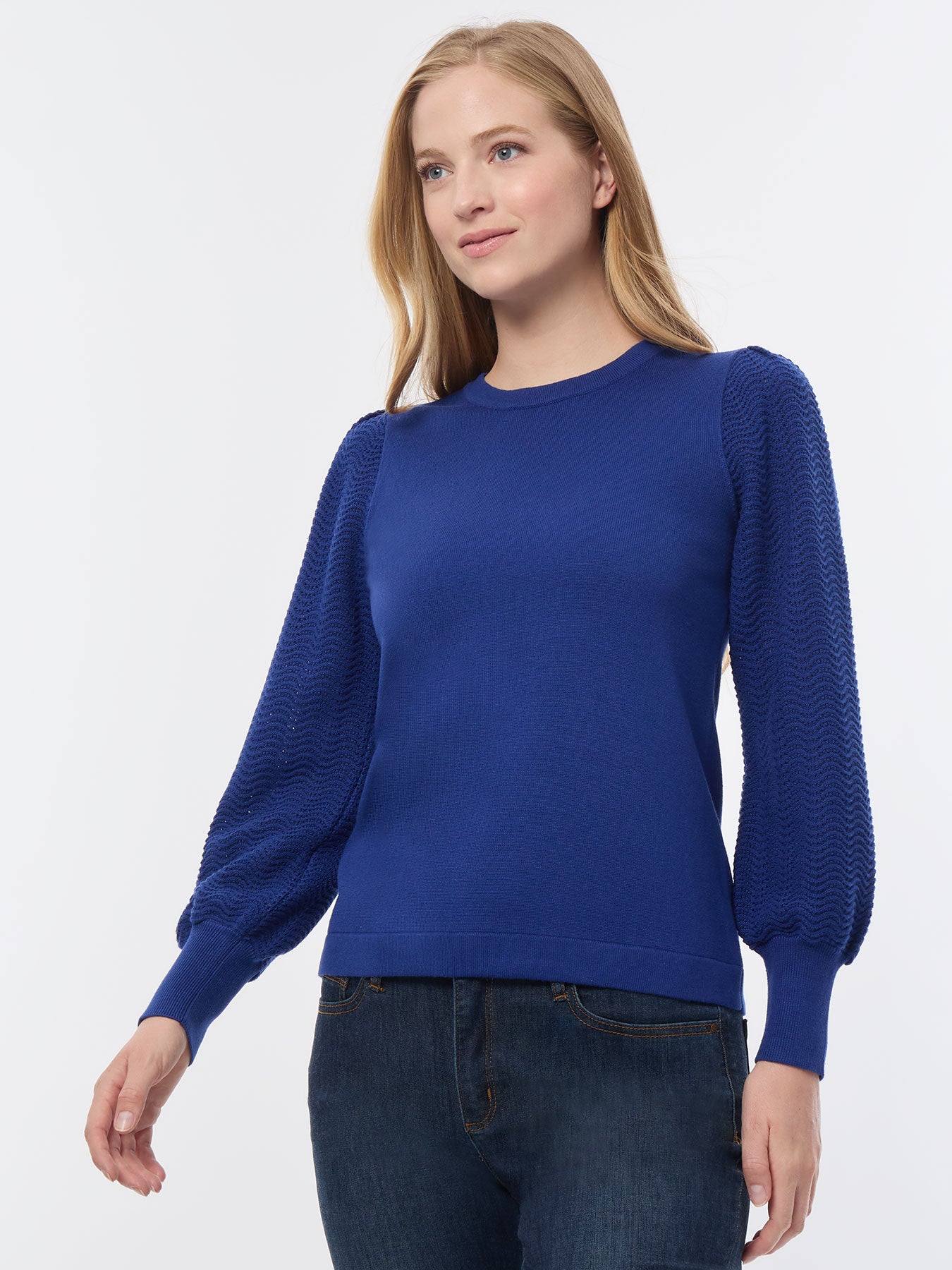 Stitch Sleeve Sweater 2 Stitch Sleeve Sweater