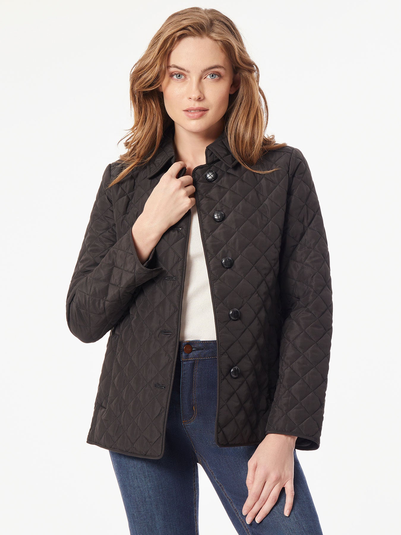 Five-Button Quilted Jacket 2 Five-Button Quilted Jacket