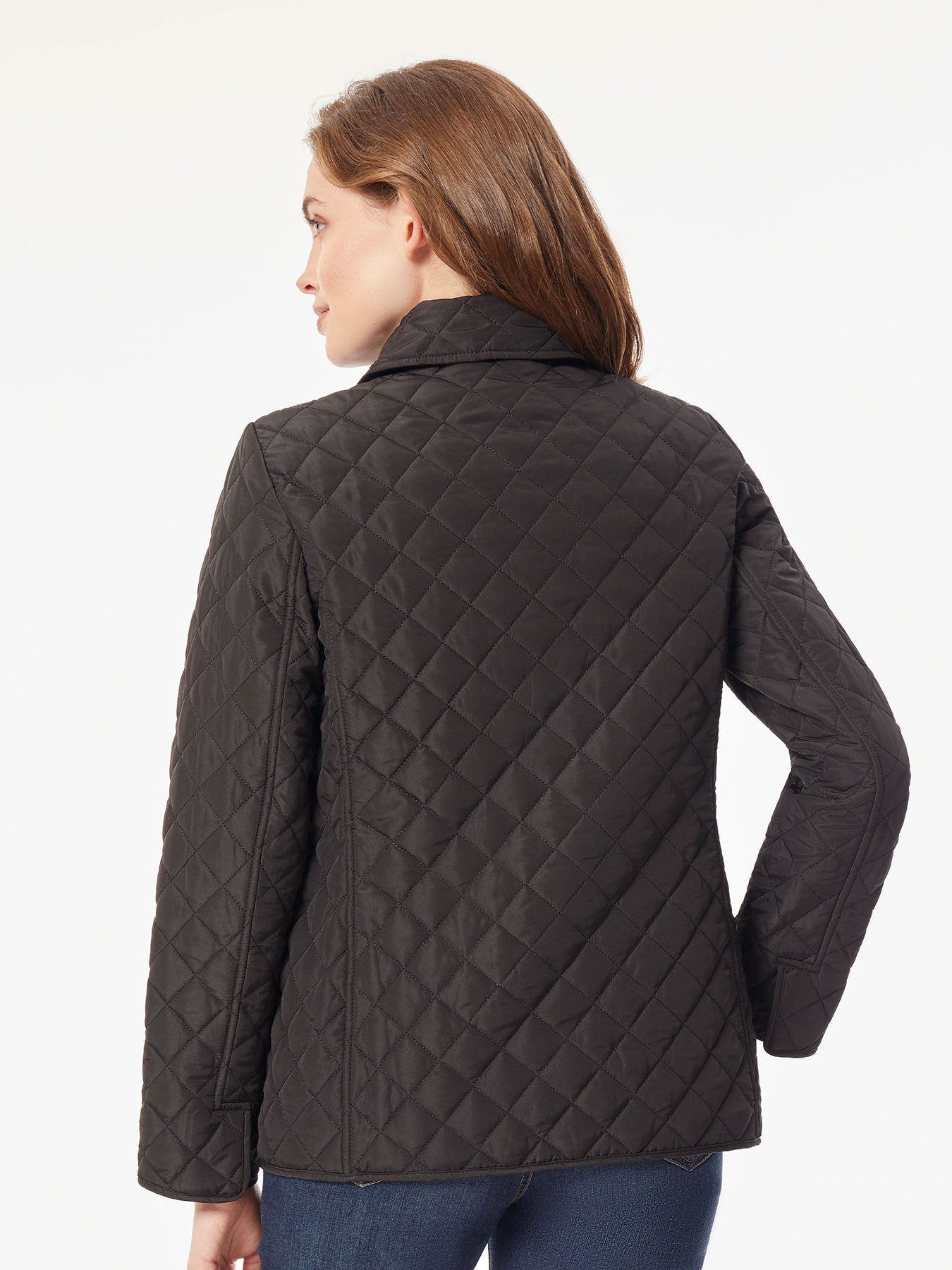 Petite Five-Button Quilted Jacket 3 Petite Five-Button Quilted Jacket