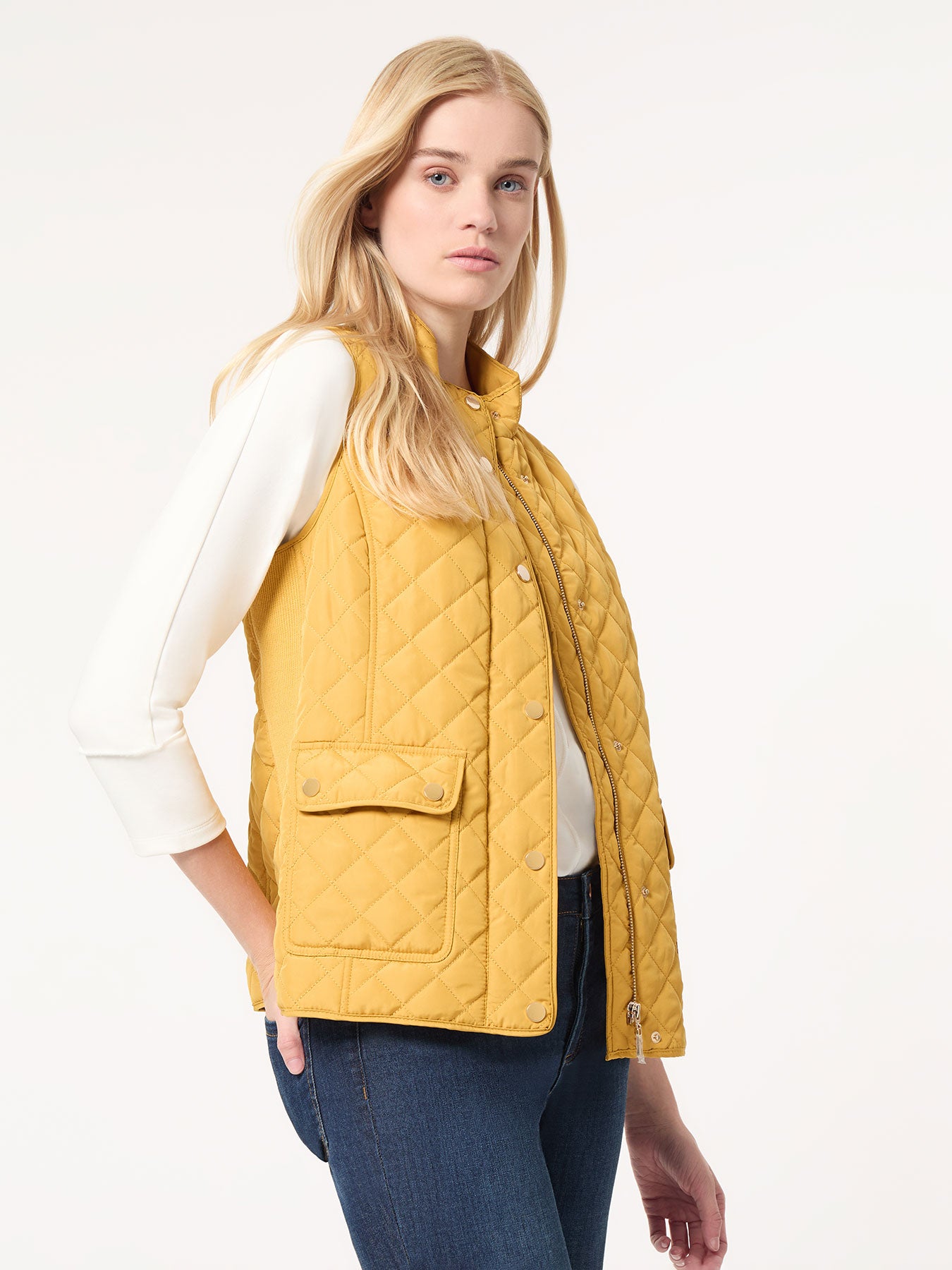Quilted Puffer Vest 3 Quilted Puffer Vest