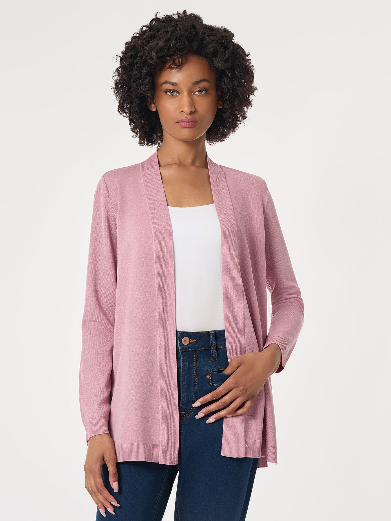 Open Front Icon Cardigan