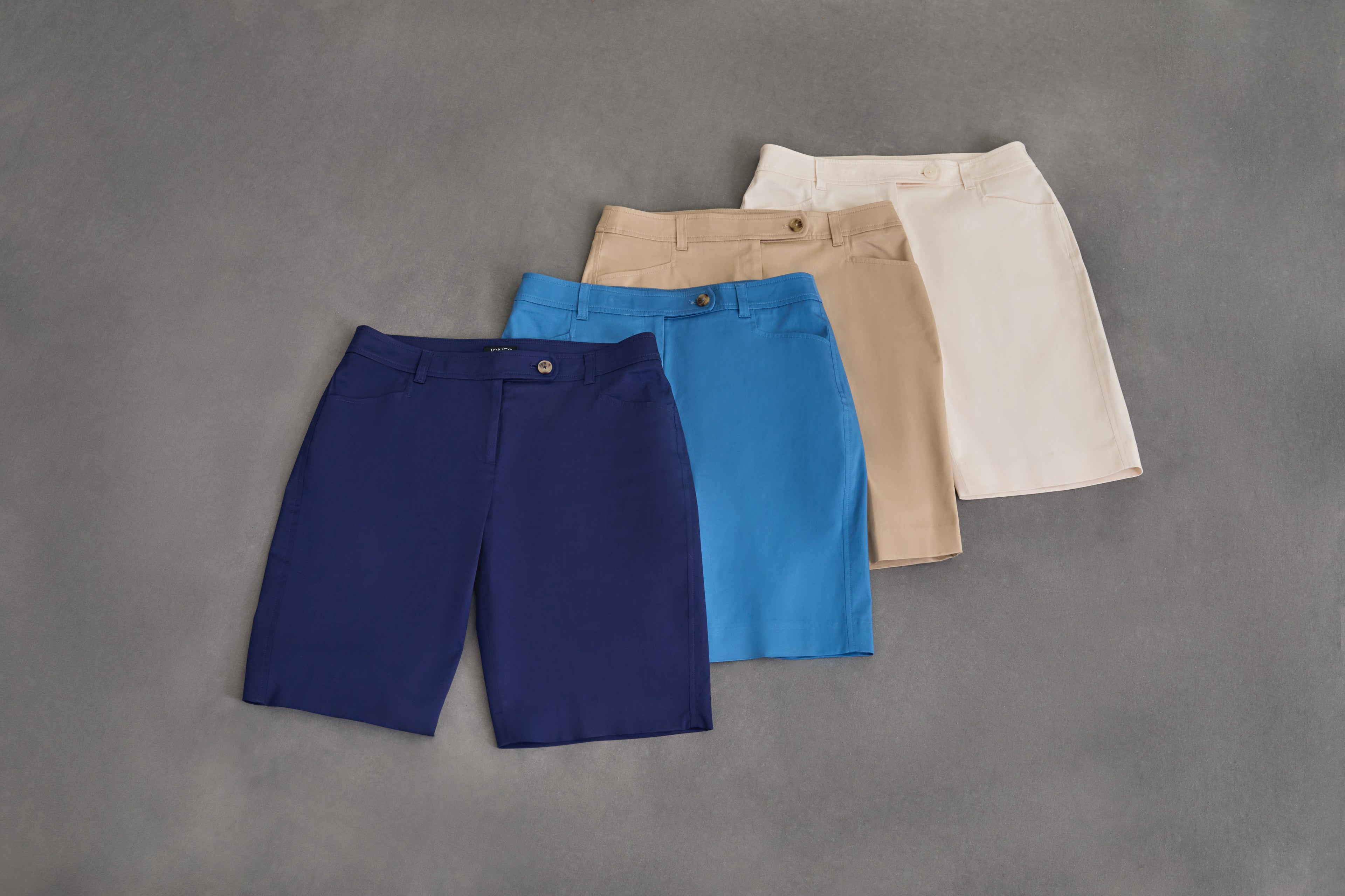 Solid Fly Front Bermuda Short 4 Solid Fly Front Bermuda Short