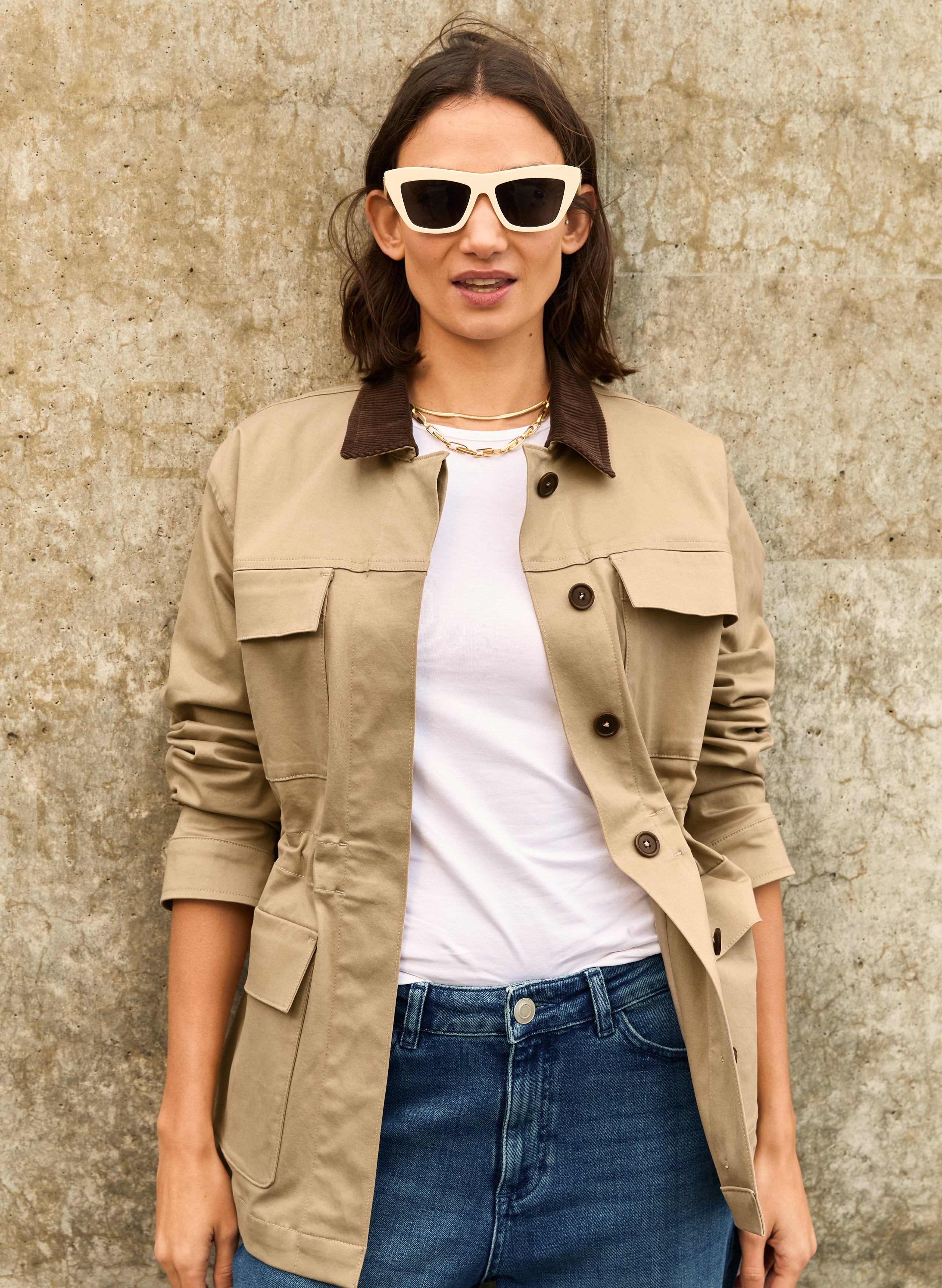 Bridie Organic Cotton Field Jacket