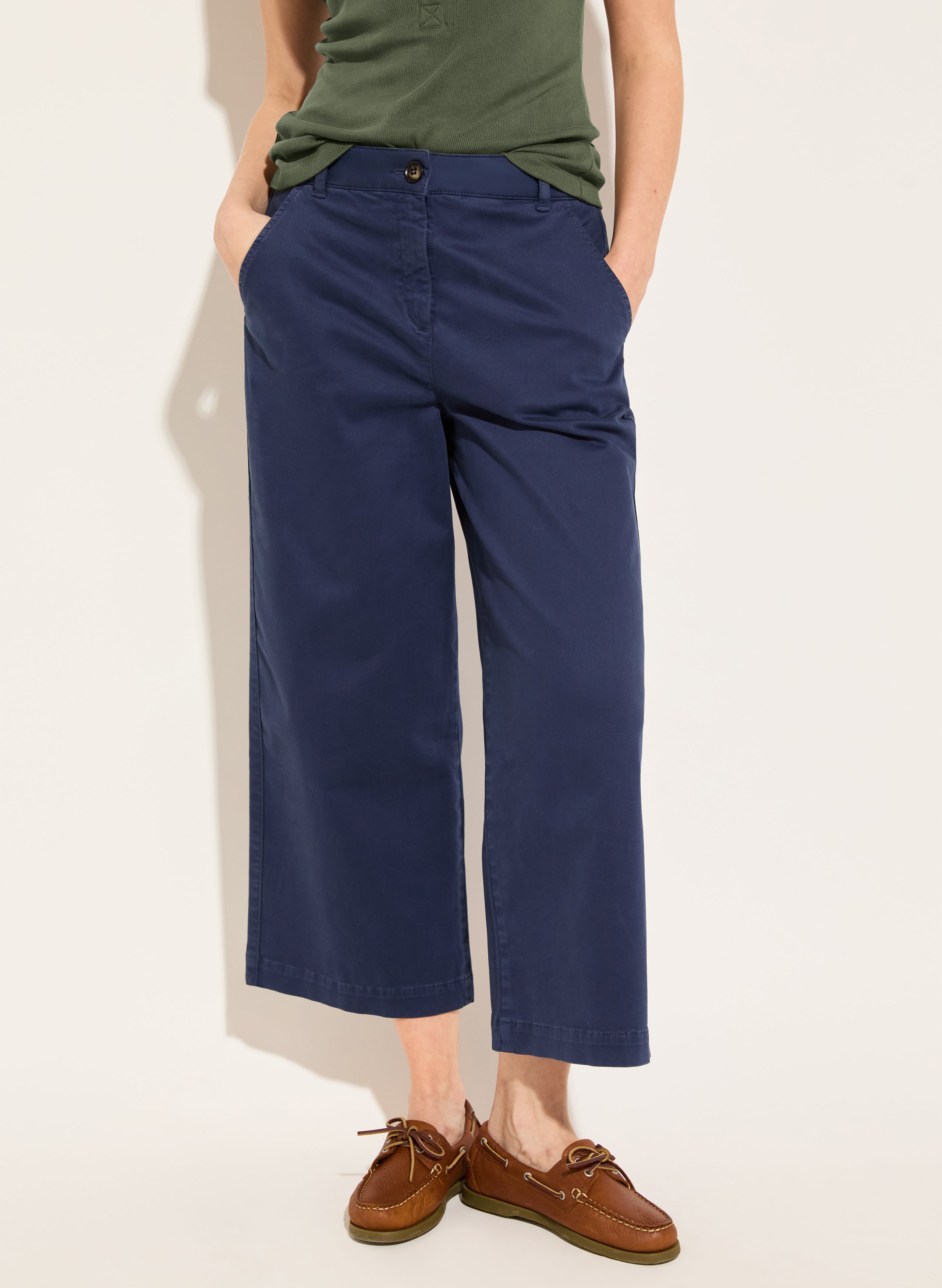 Brielle Organic Cotton Wide Leg Trousers 2 Brielle Organic Cotton Wide Leg Trousers