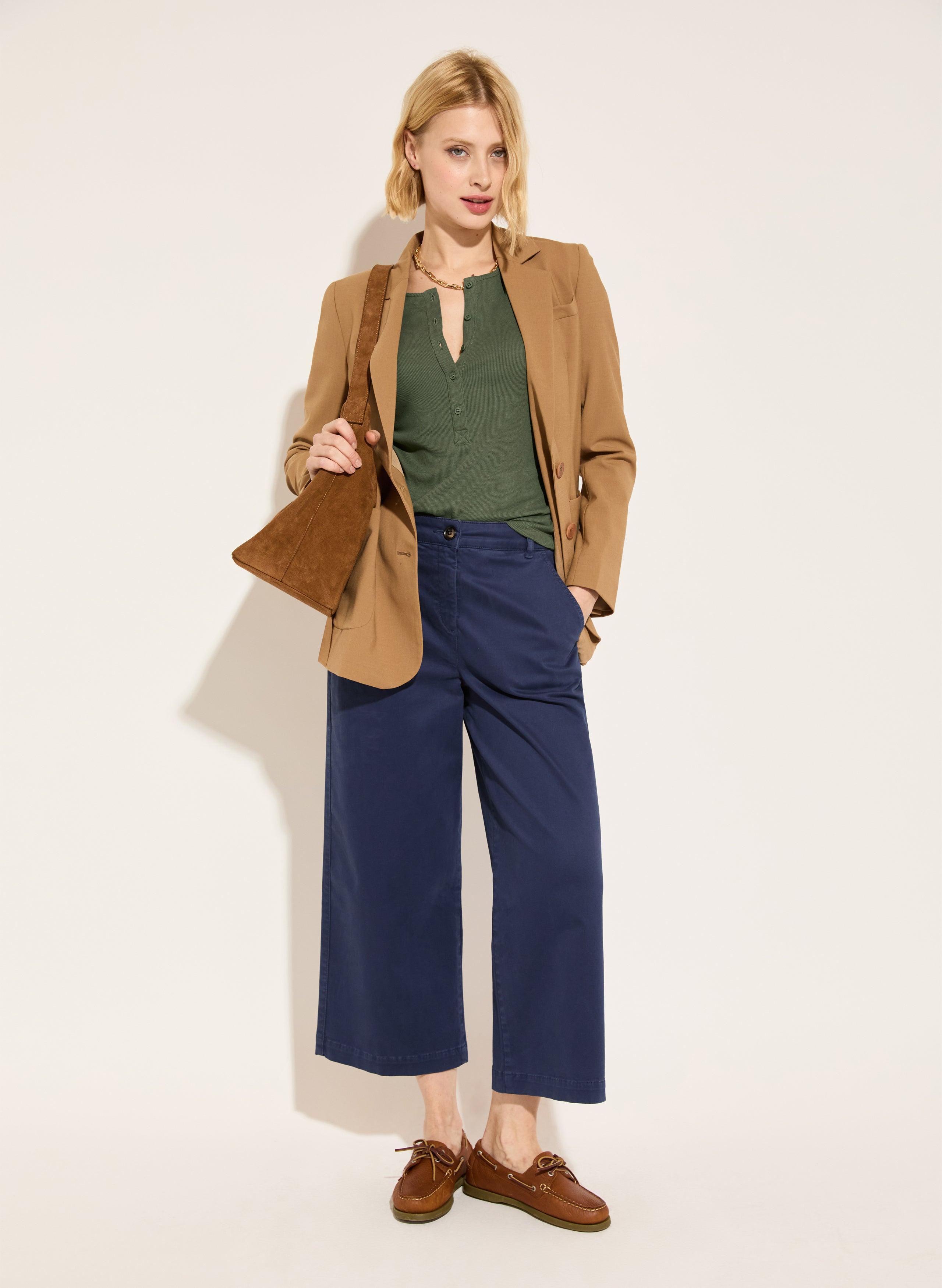 Brielle Organic Cotton Wide Leg Trousers 3 Brielle Organic Cotton Wide Leg Trousers