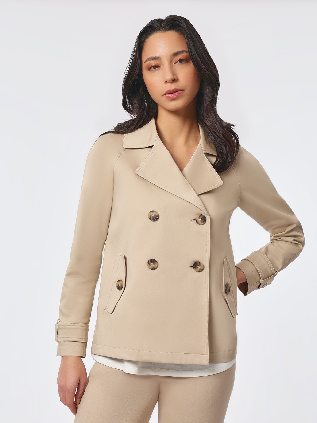 Double-Breasted Trench Coat