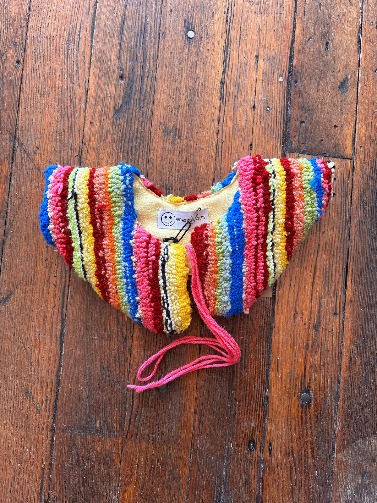 Brown Acid Goods Tufted Collar #2