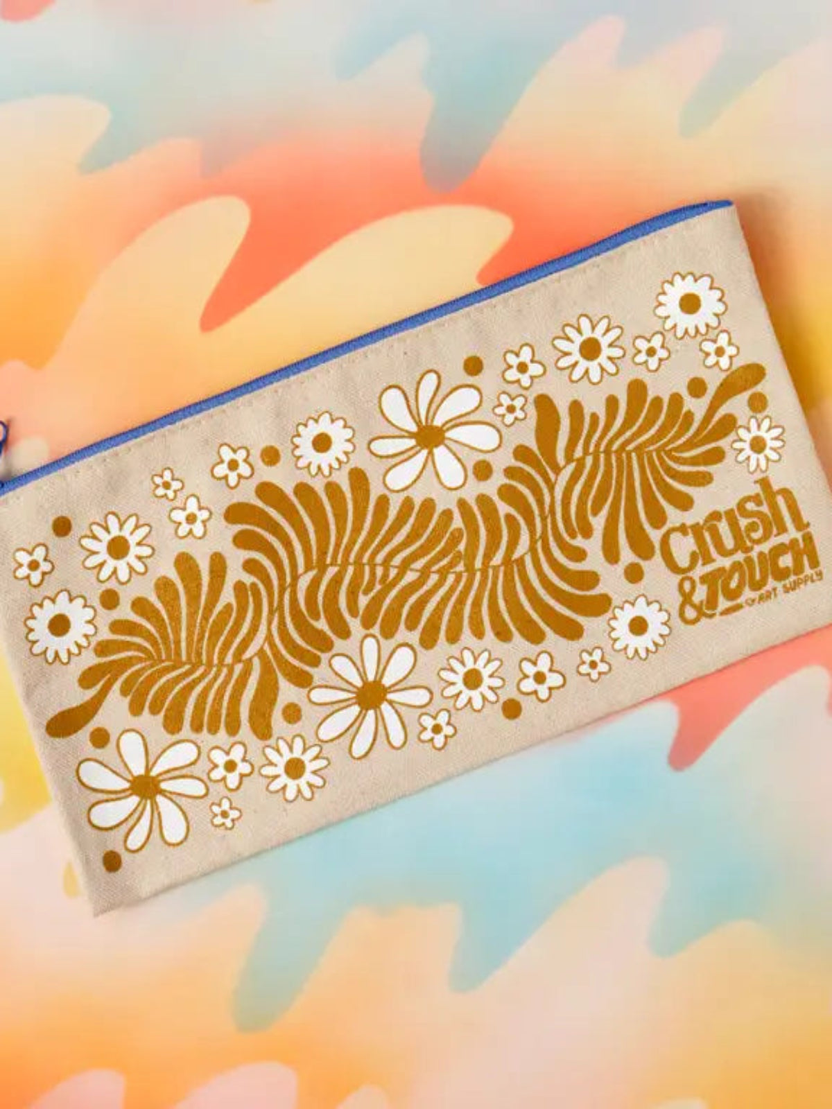 Artist Pouch - Forest Floral