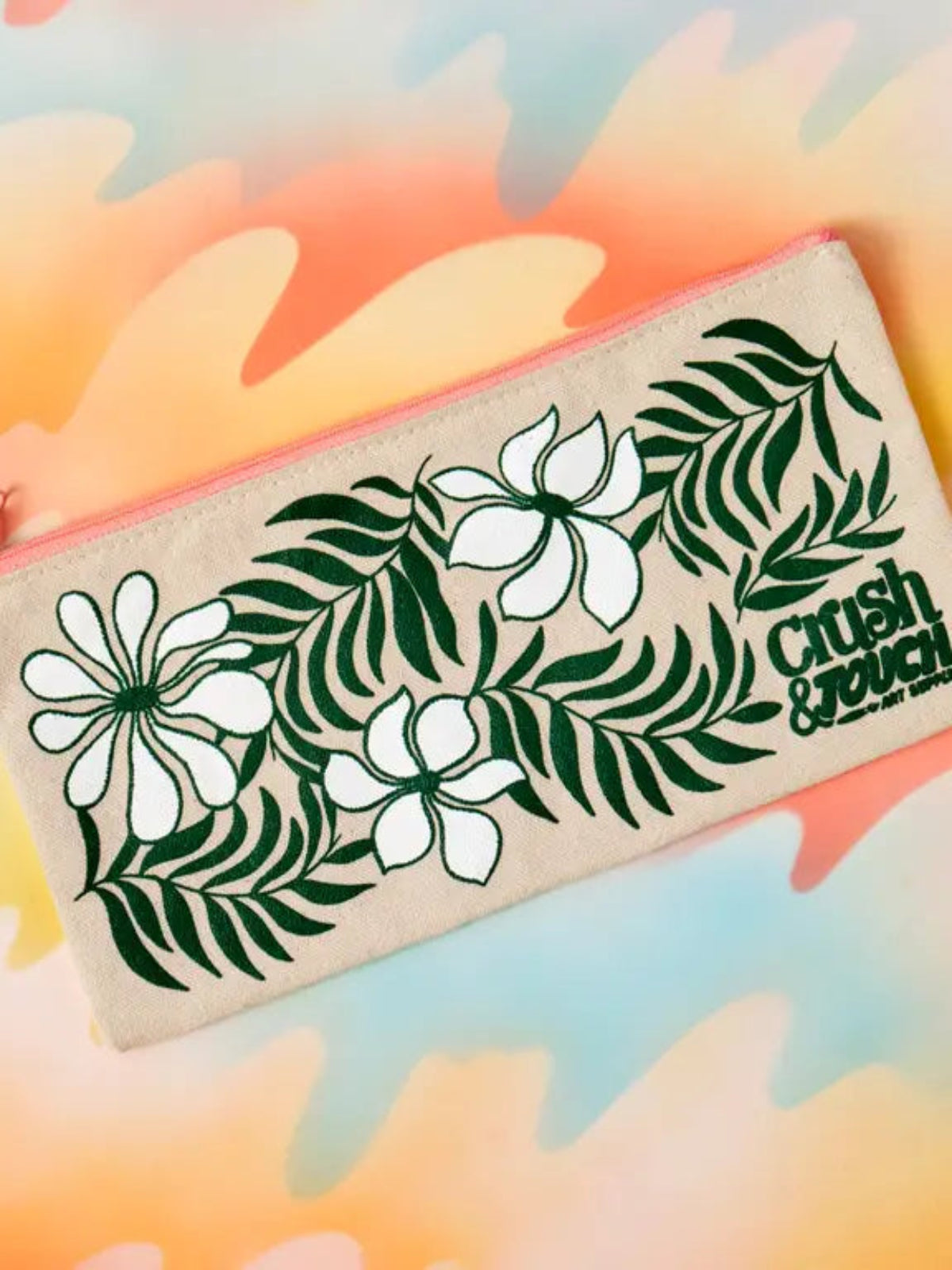 Artist Pouch - Funky Floral