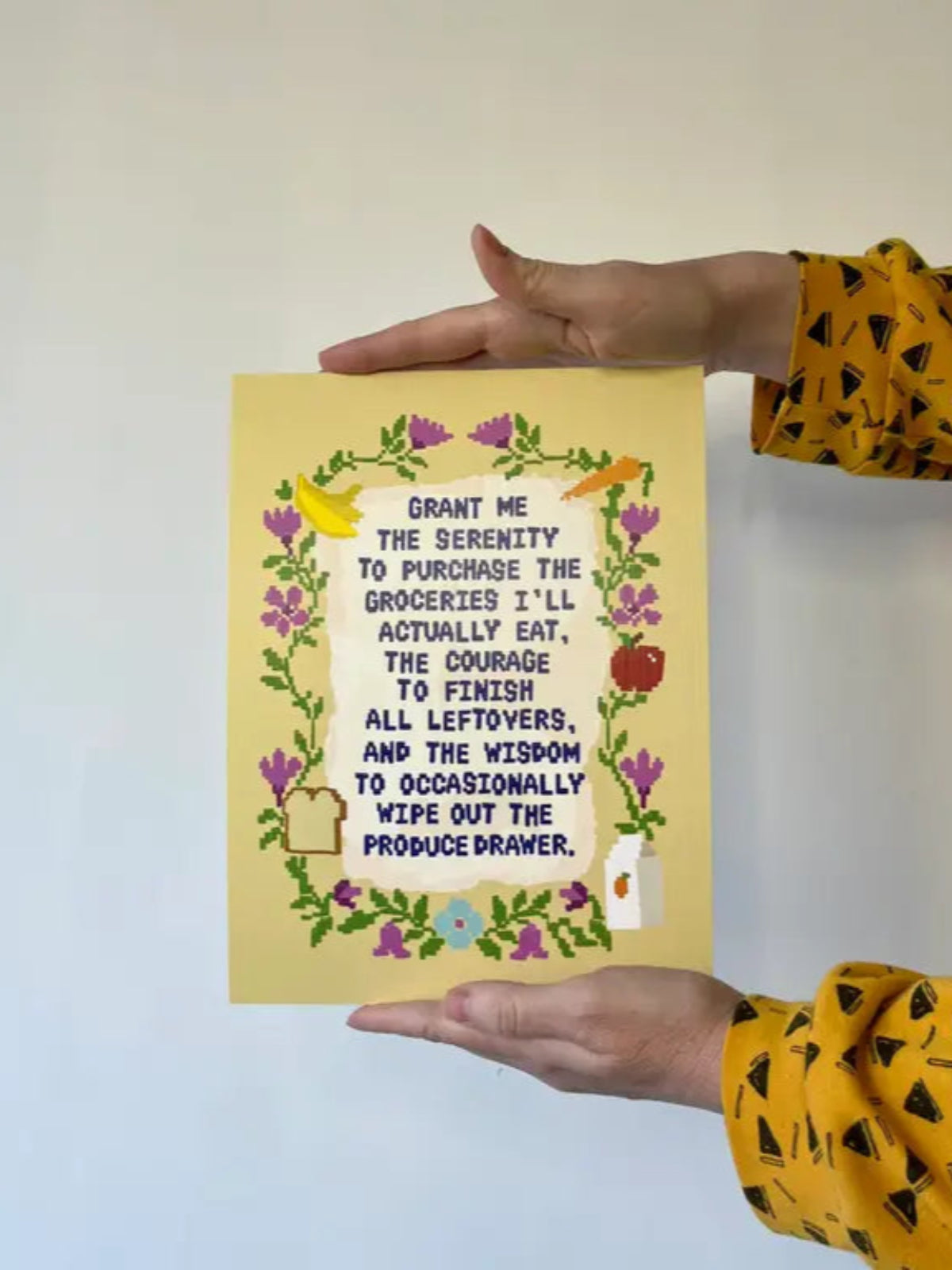 Grocery Prayer Print