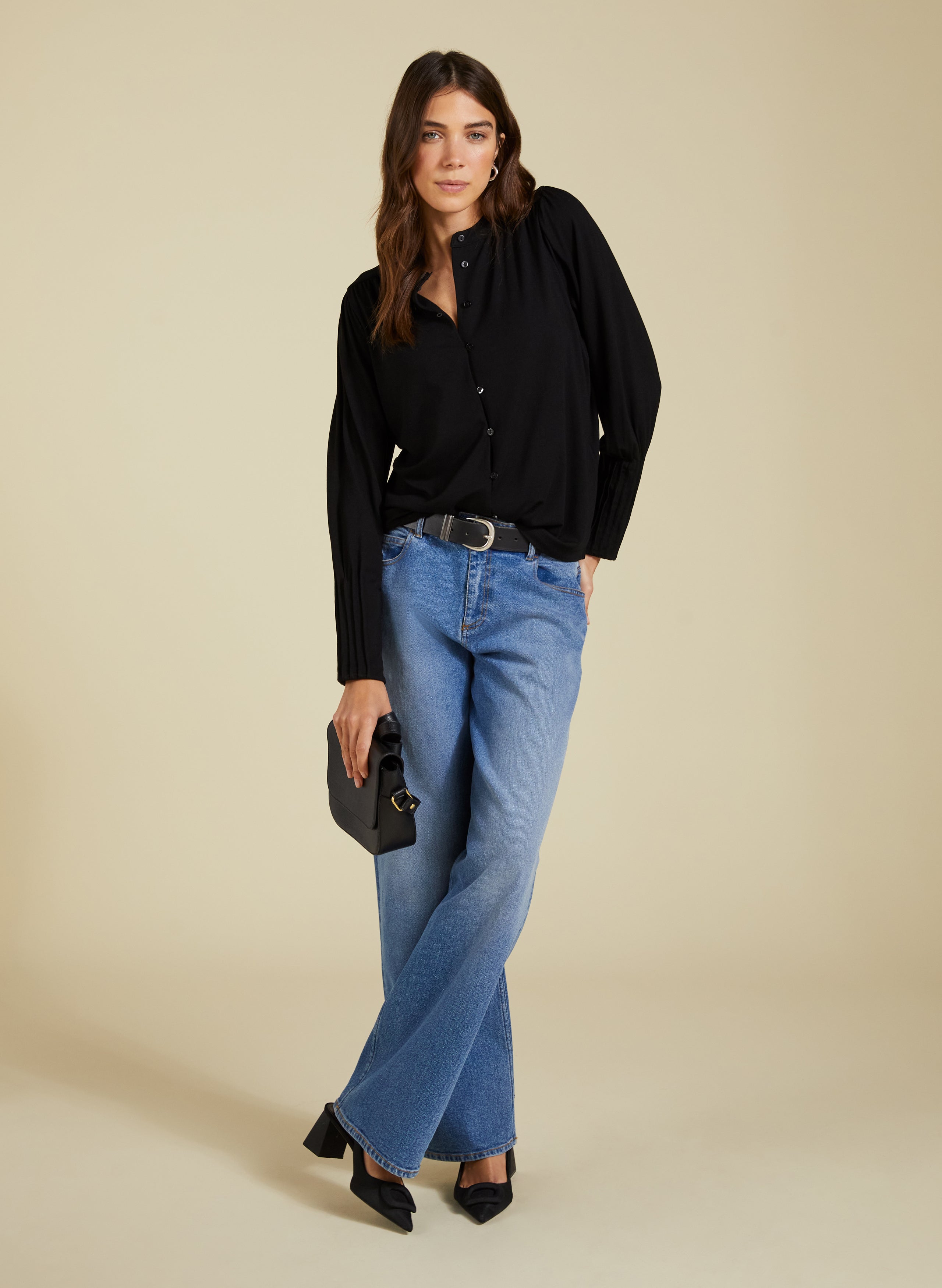 Caroline Button Detail Blouse 3 Caroline Button Detail Blouse