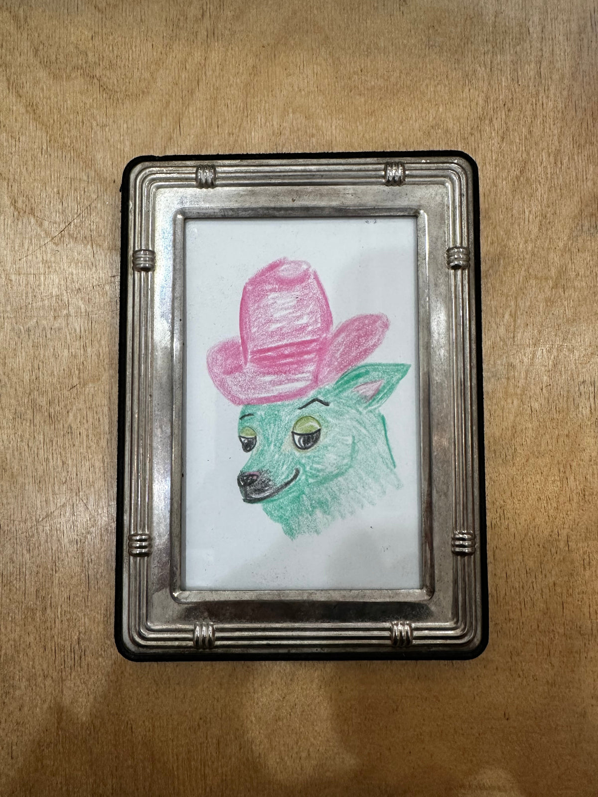 Framed Dog Portrait