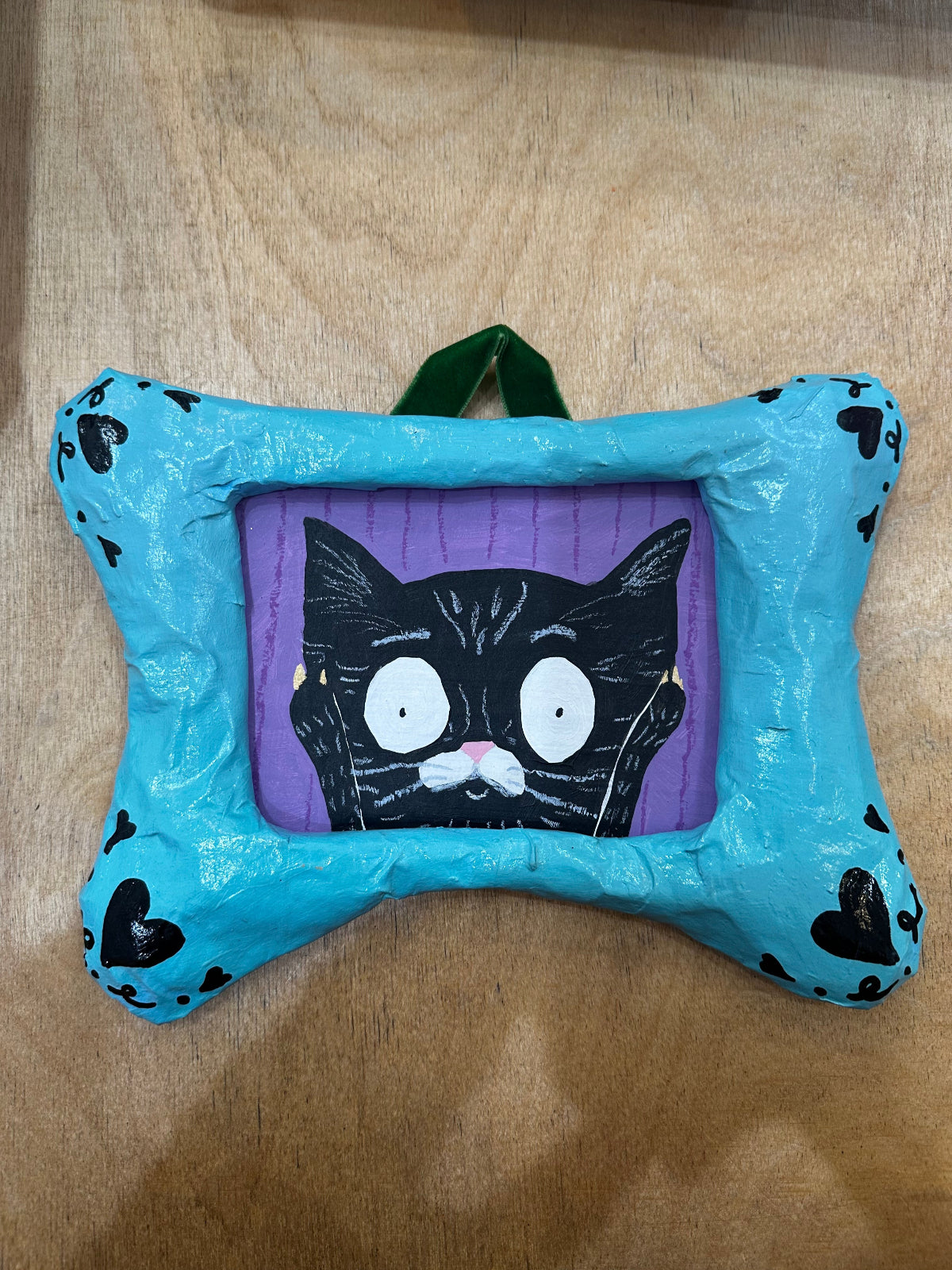 Black Cat Wall Hanging