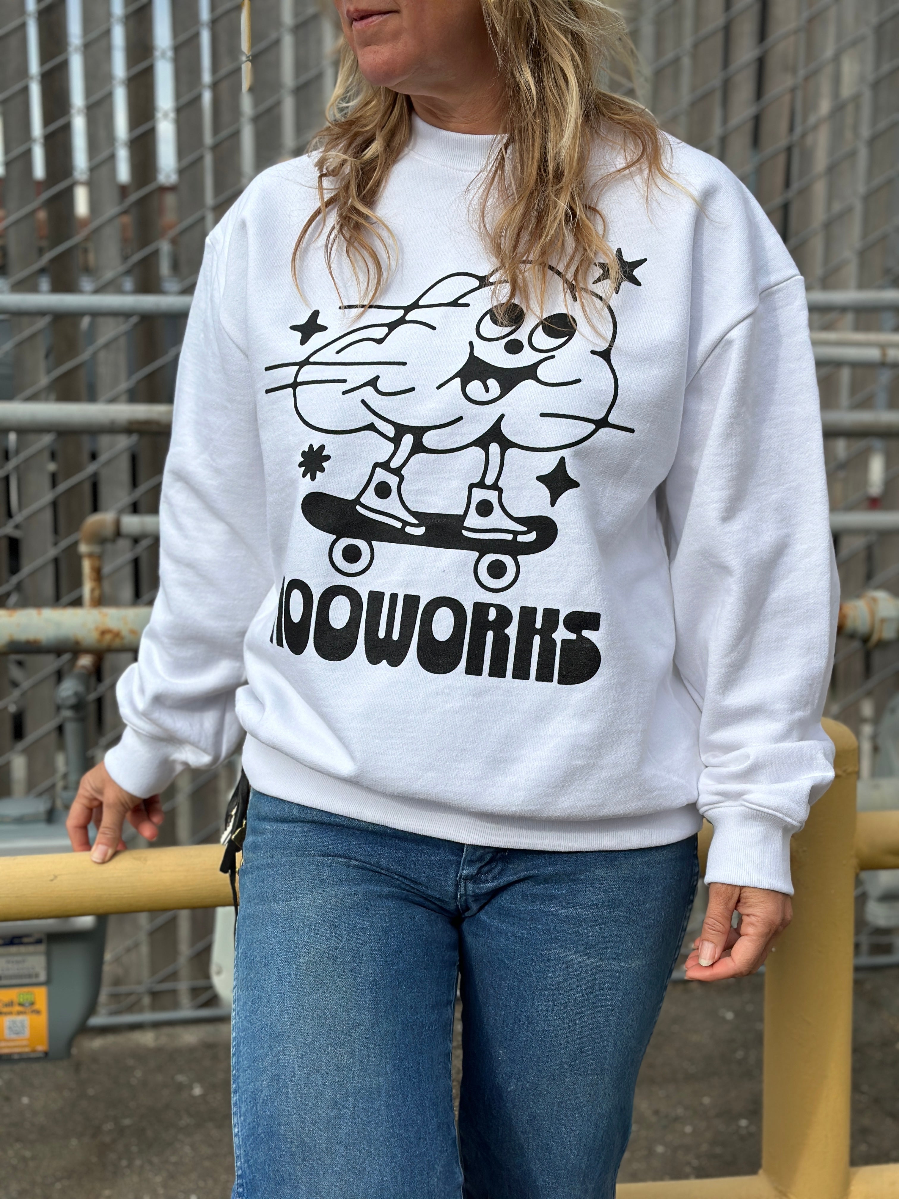 Nooworks Crewneck Sweatshirt 2 Nooworks Crewneck Sweatshirt