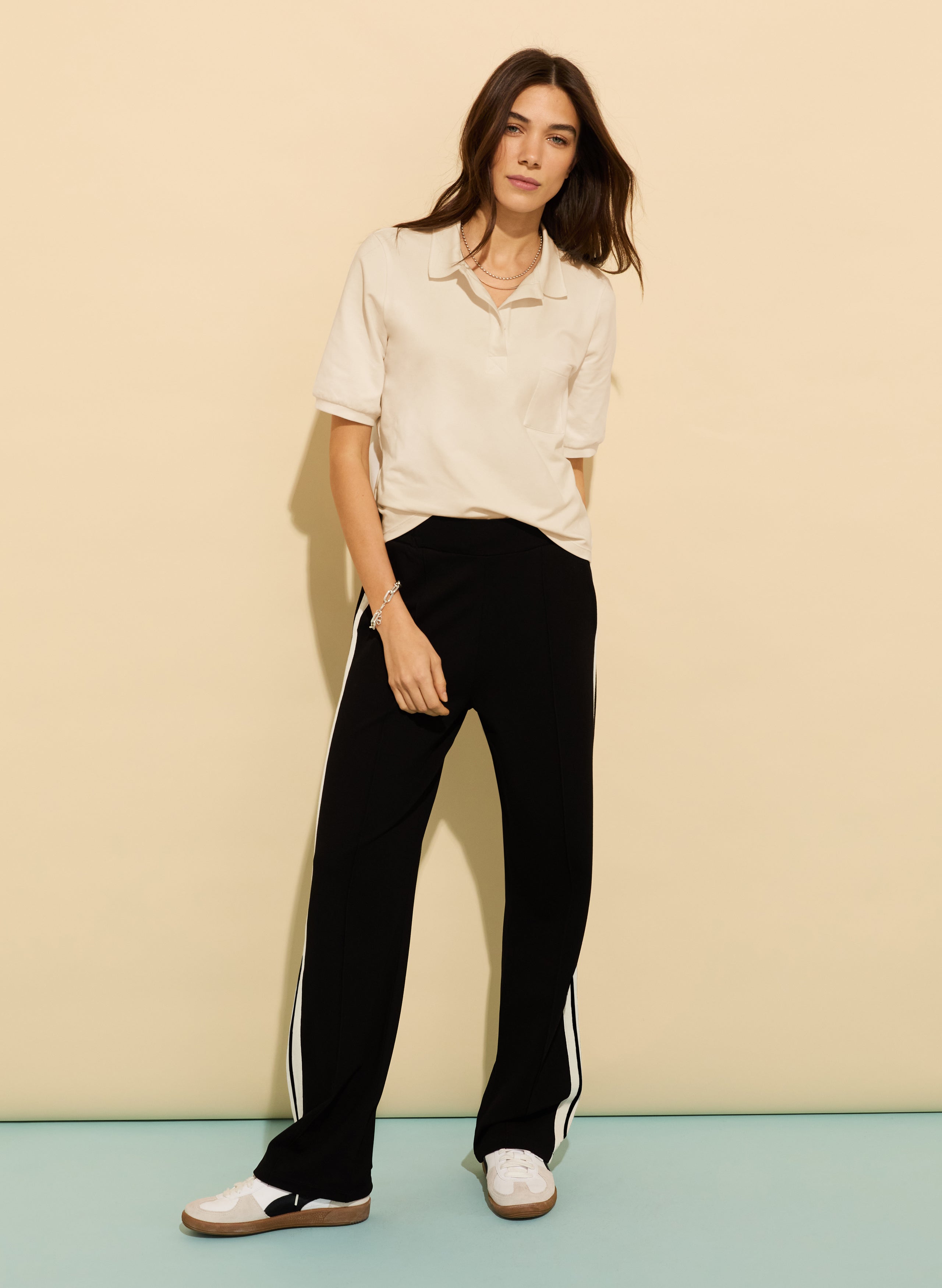 Cassidy Organic Cotton Polo Tee 1 Cassidy Organic Cotton Polo Tee
