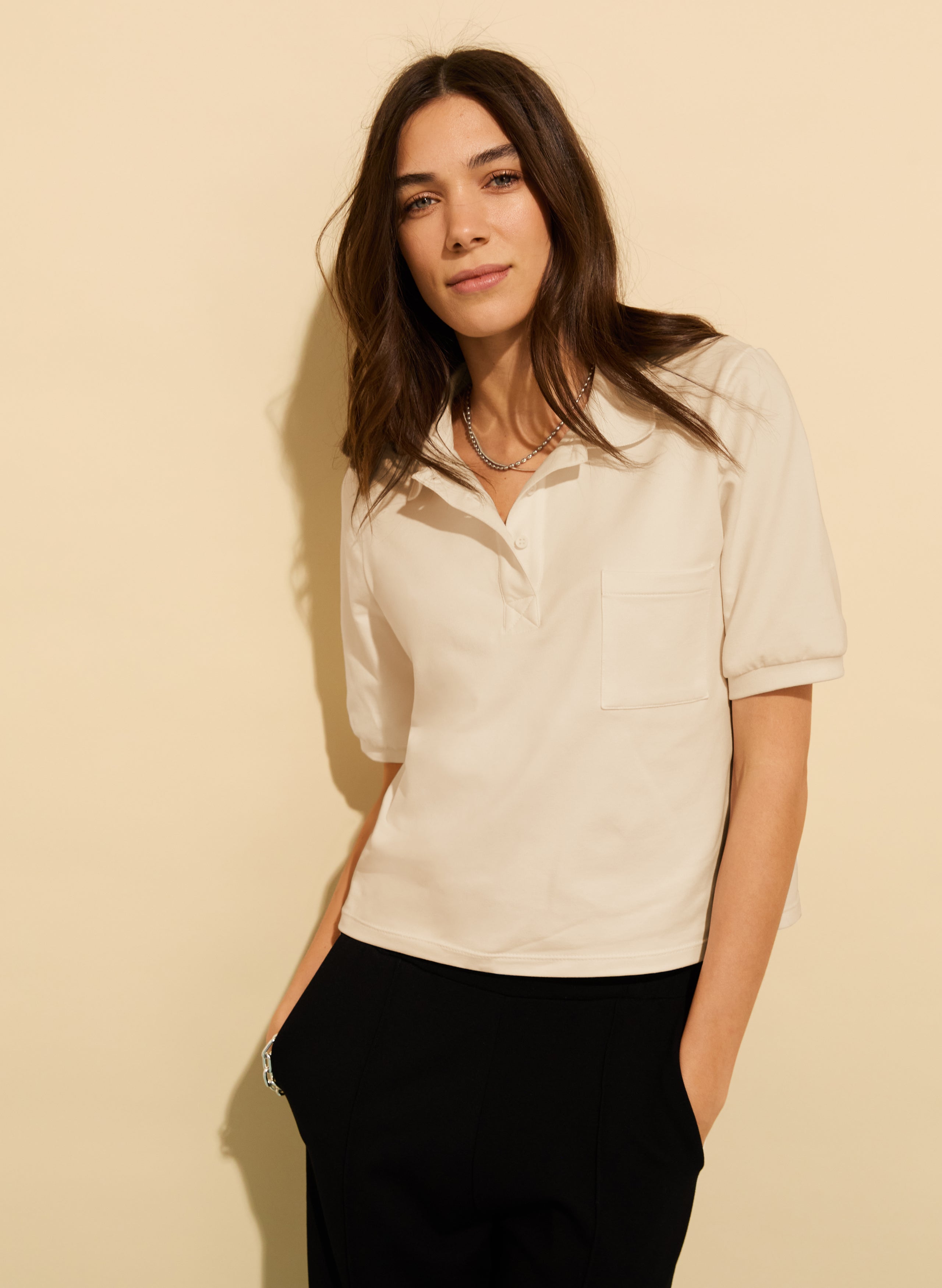 Cassidy Organic Cotton Polo Tee 3 Cassidy Organic Cotton Polo Tee