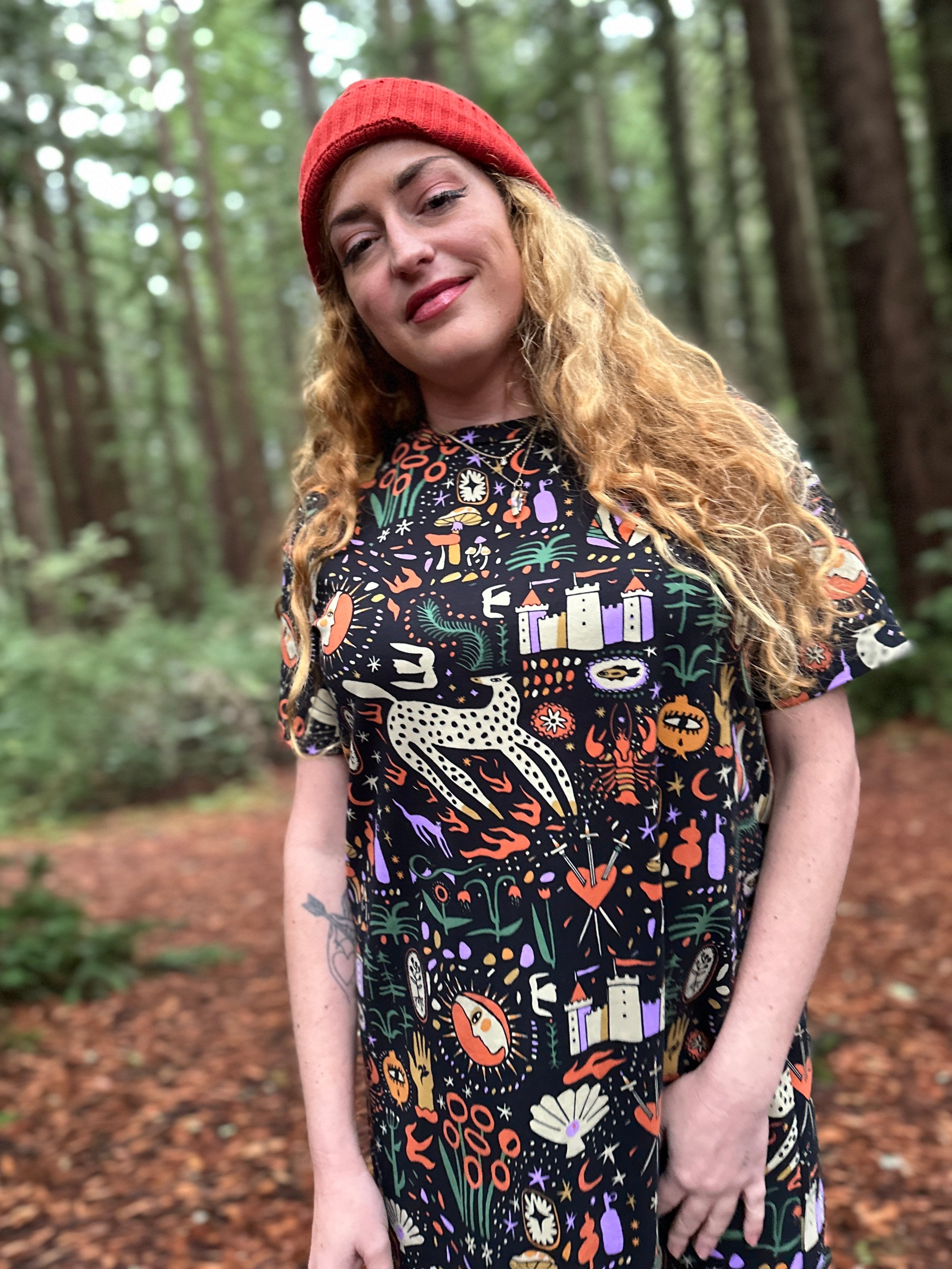 Tee Dress Tarot Garden 1 Tee Dress Tarot Garden