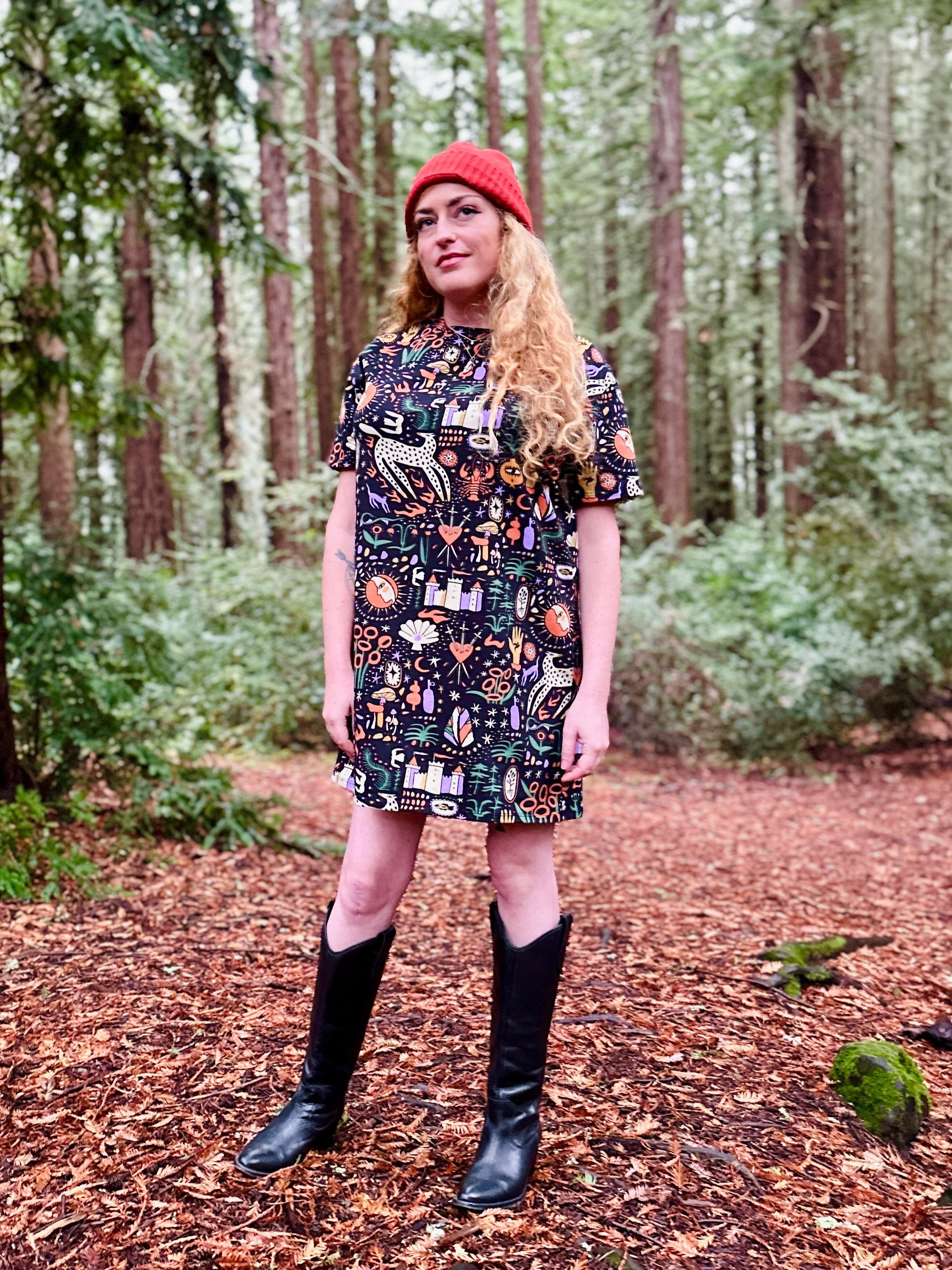 Tee Dress Tarot Garden 2 Tee Dress Tarot Garden