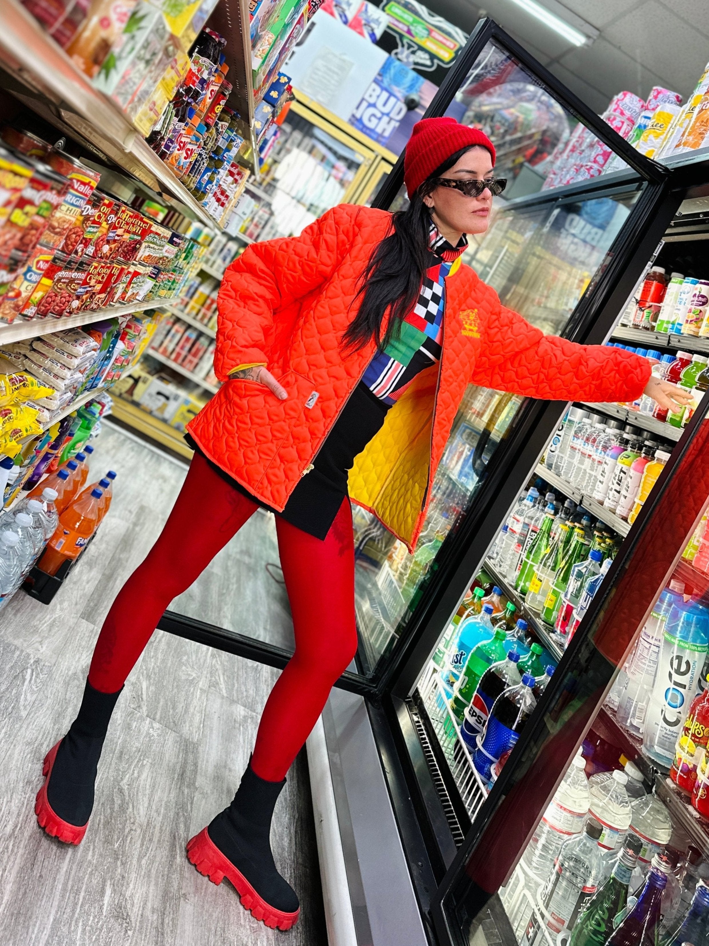 Freezer Jacket Orange/Yellow 1 Freezer Jacket Orange/Yellow