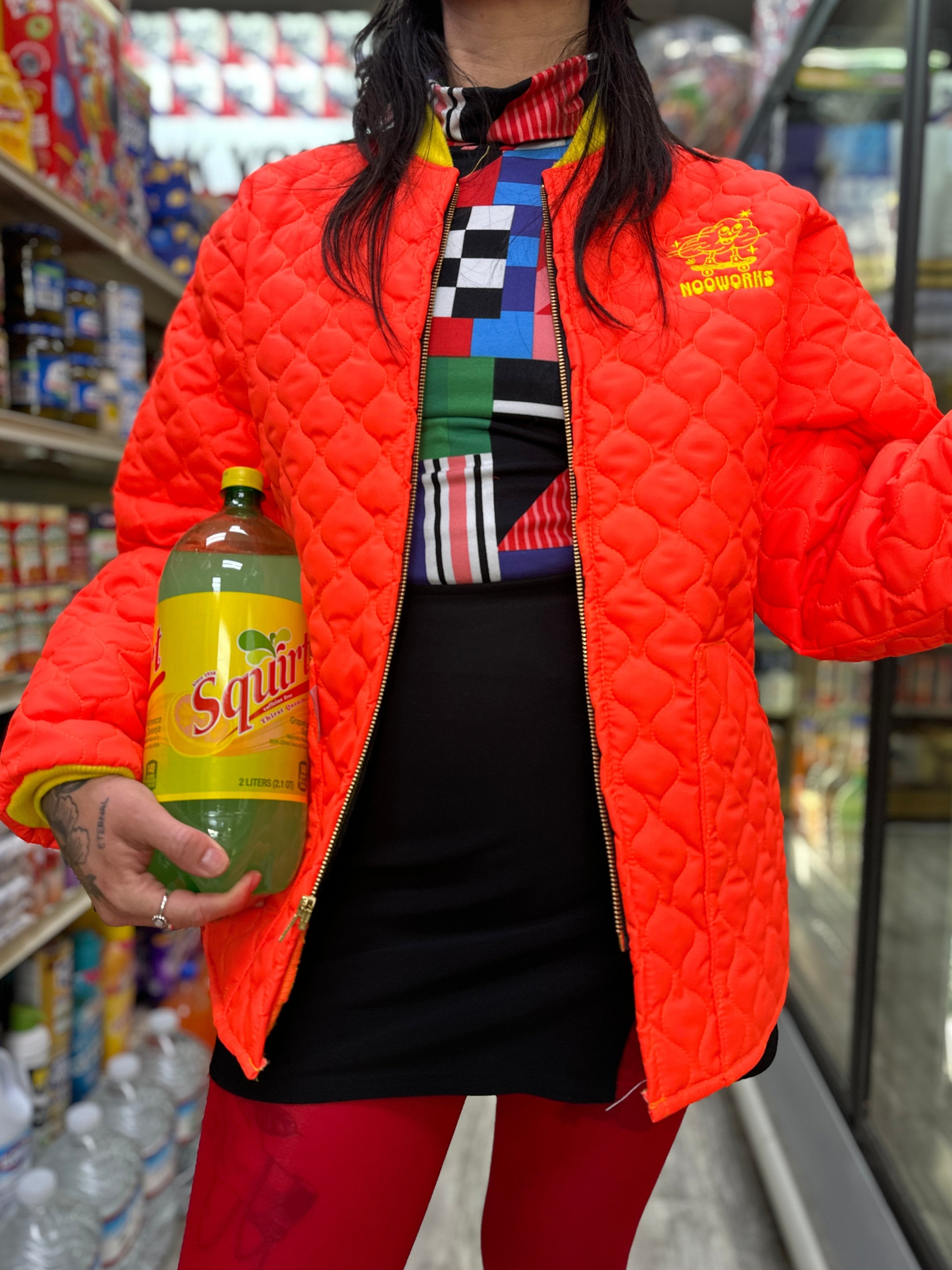 Freezer Jacket Orange/Yellow 2 Freezer Jacket Orange/Yellow
