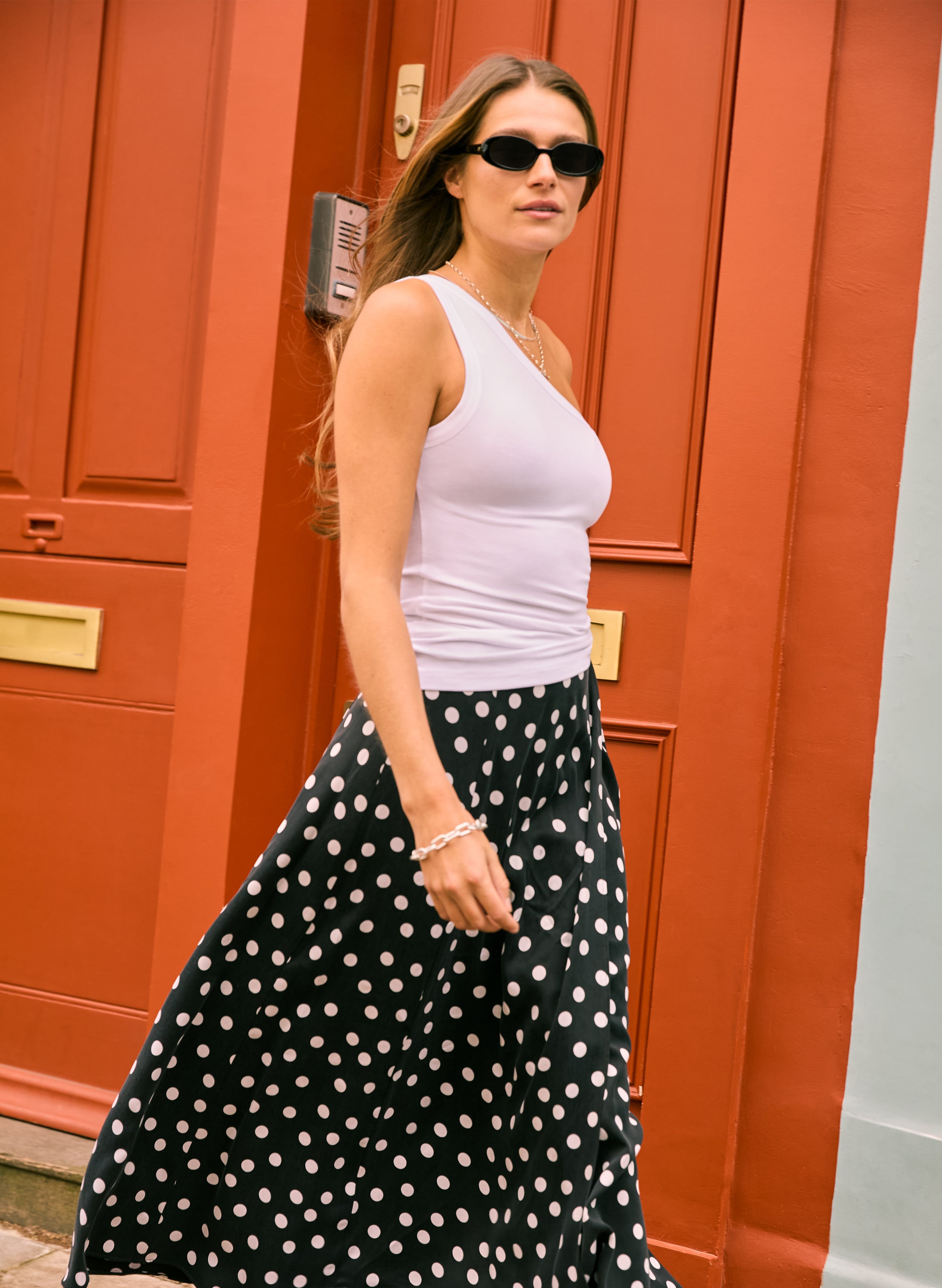 Celeste Cupro Skirt 2 Celeste Cupro Skirt