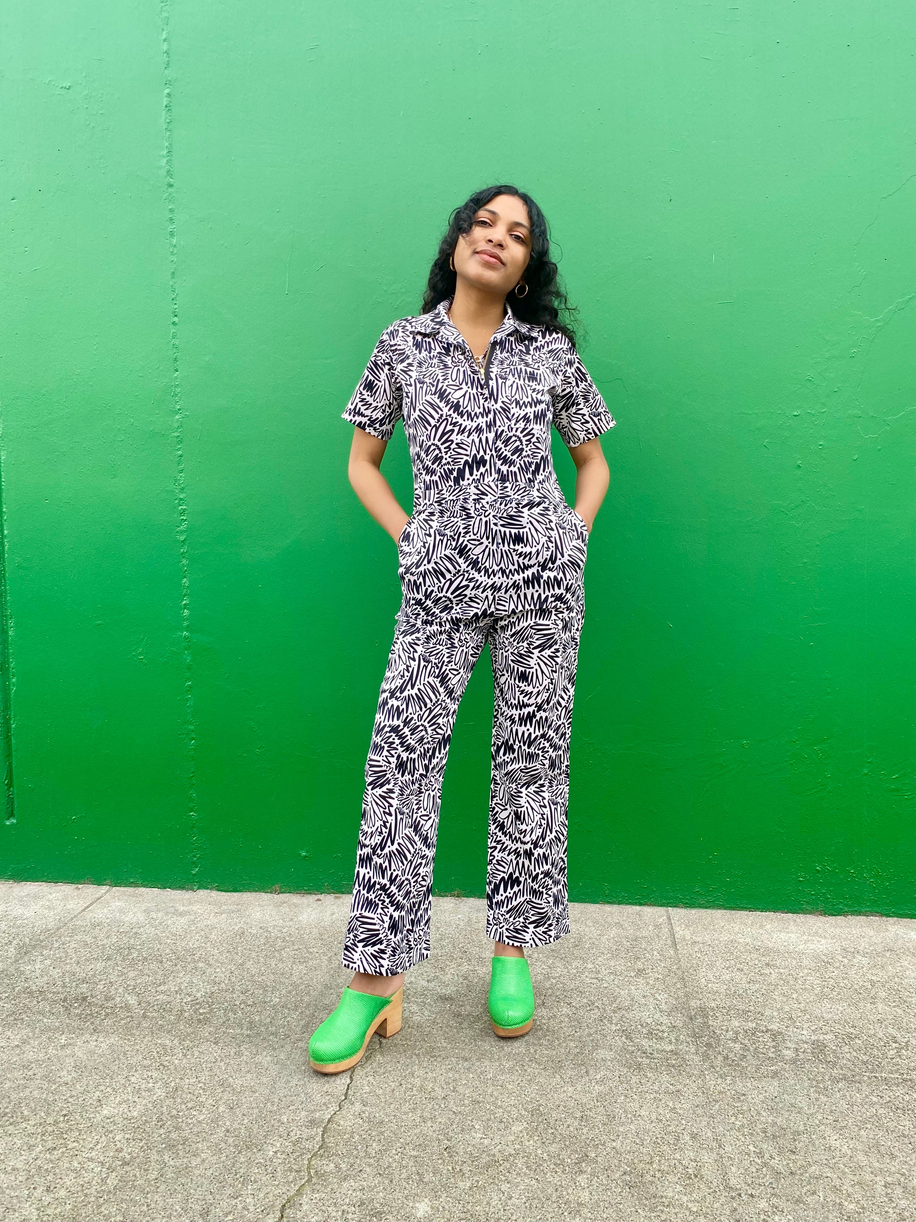 Poplin Coveralls Zig Zag 5 Poplin Coveralls Zig Zag