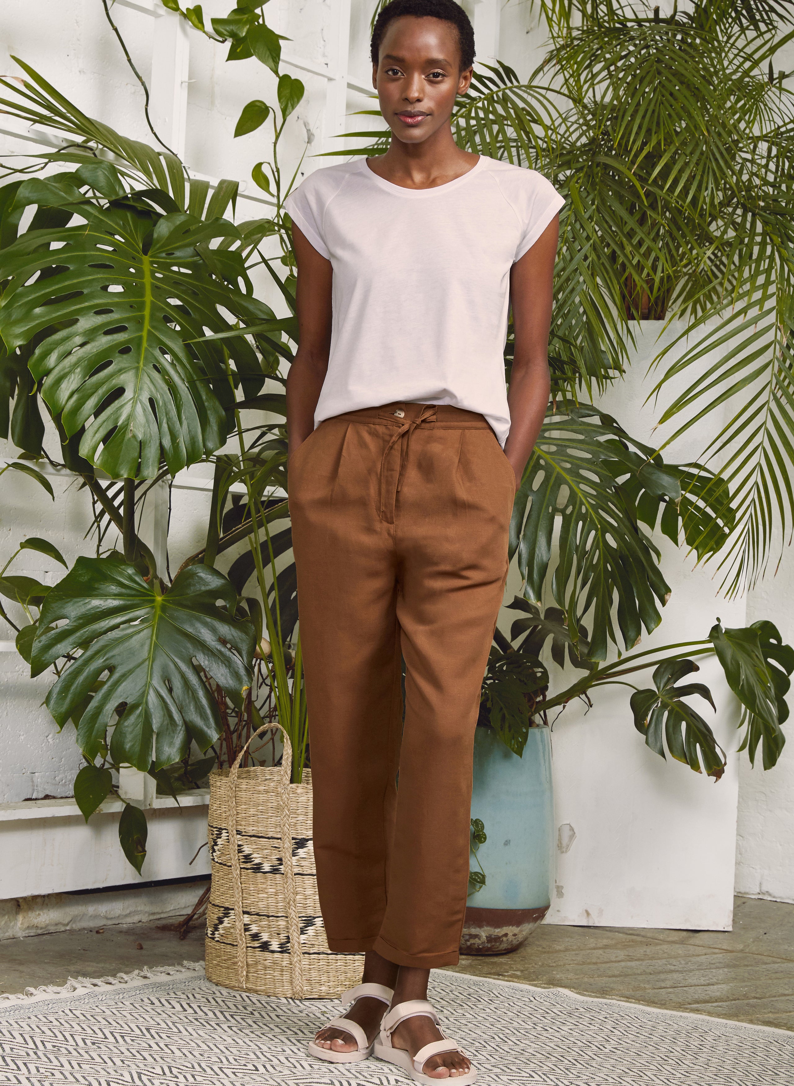 Cooper Linen Blend Trouser 1 Cooper Linen Blend Trouser