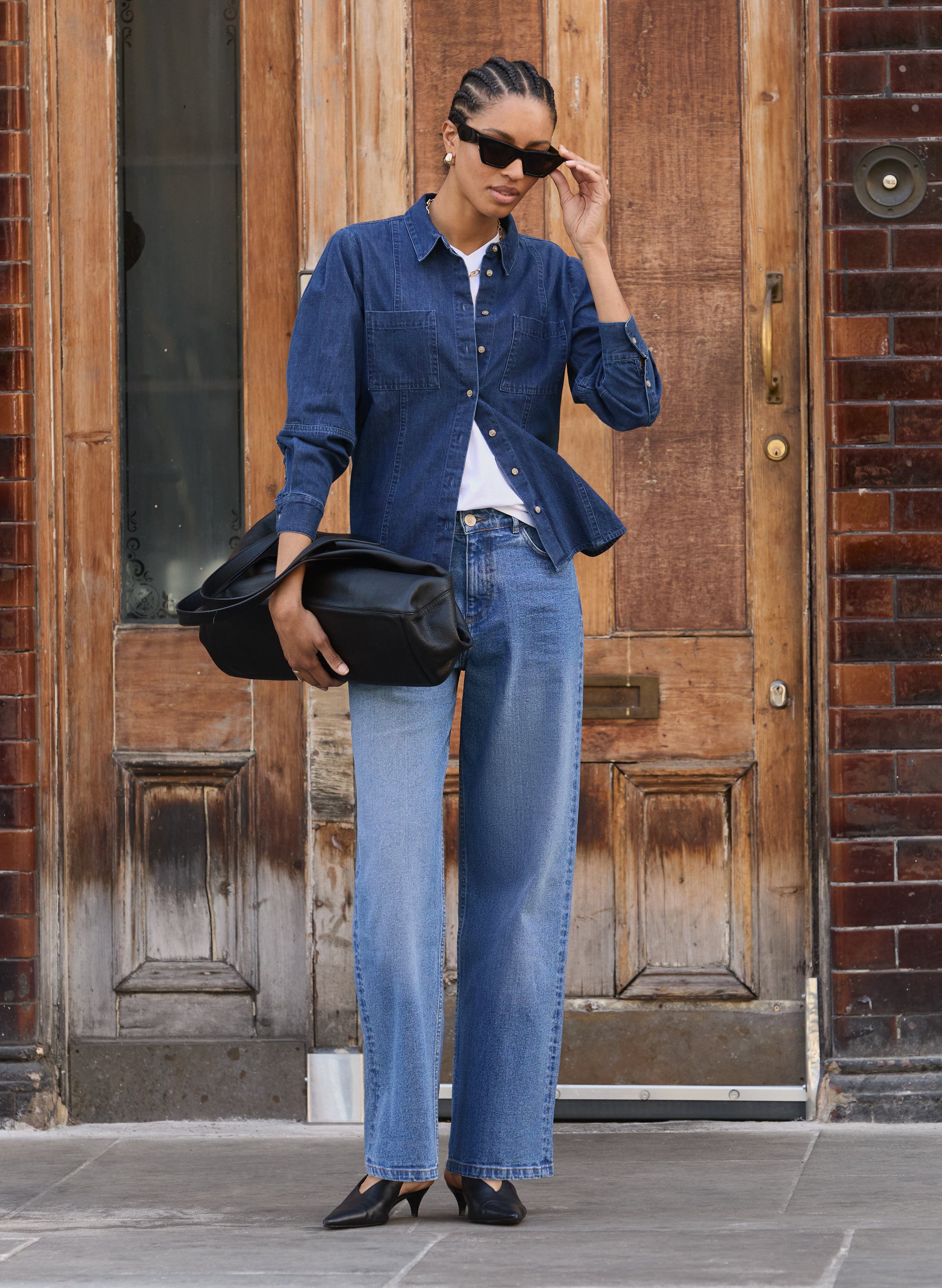 Damaris Organic Denim Shirt